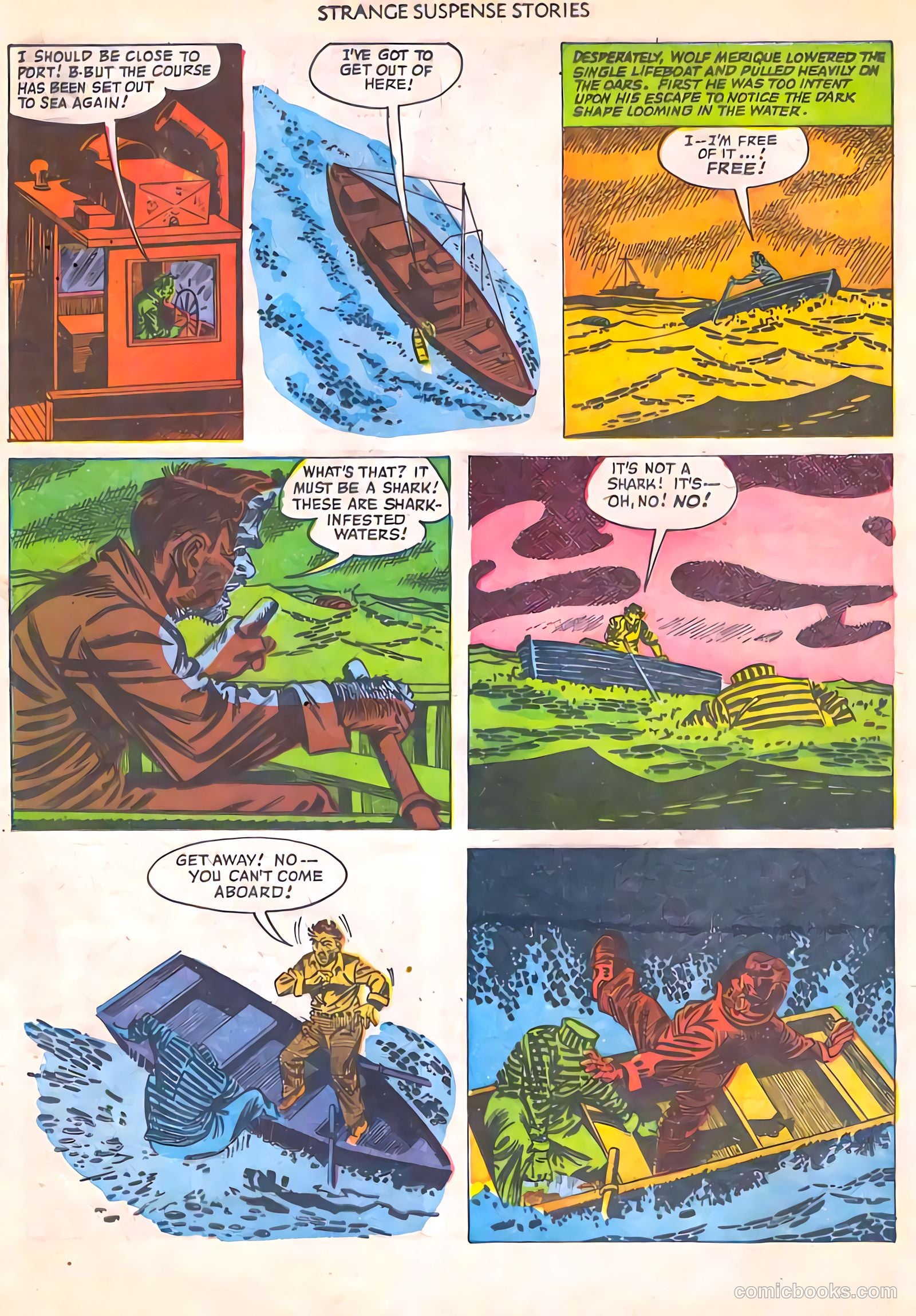 Strange Suspense Stories #3 — page 20 of 36