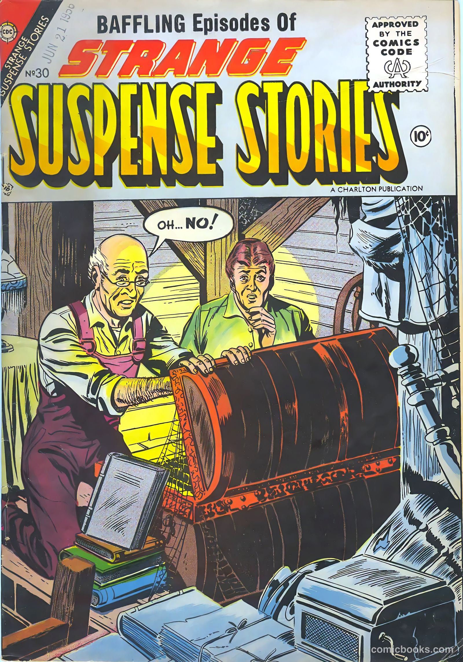 Strange Suspense Stories #30 — page 1 of 36