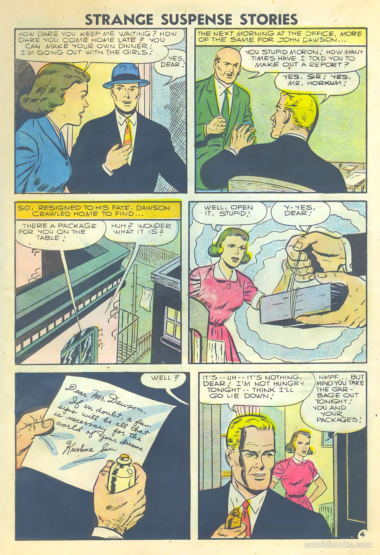 Strange Suspense Stories #30 — page 7 of 36
