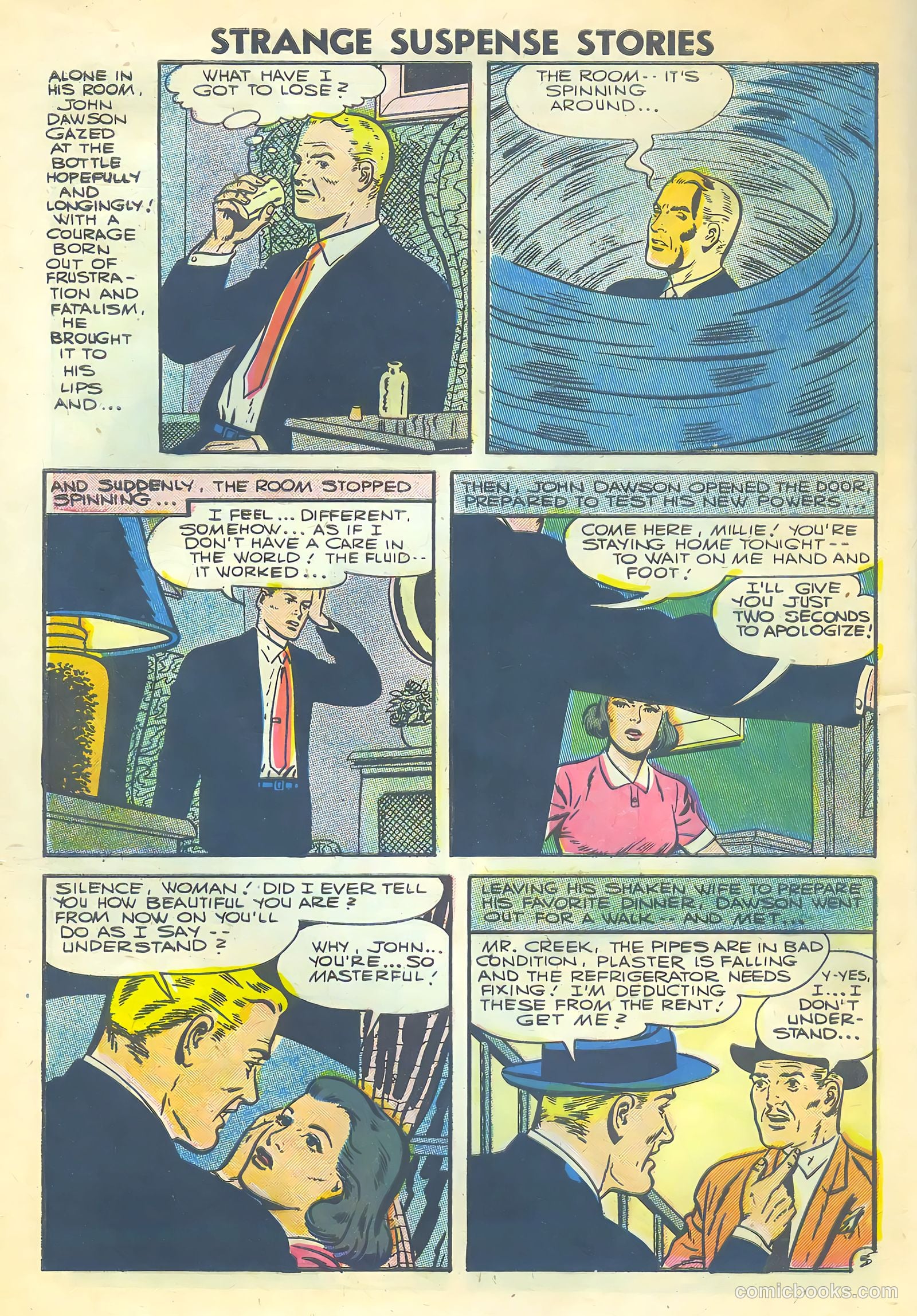 Strange Suspense Stories #30 — page 8 of 36