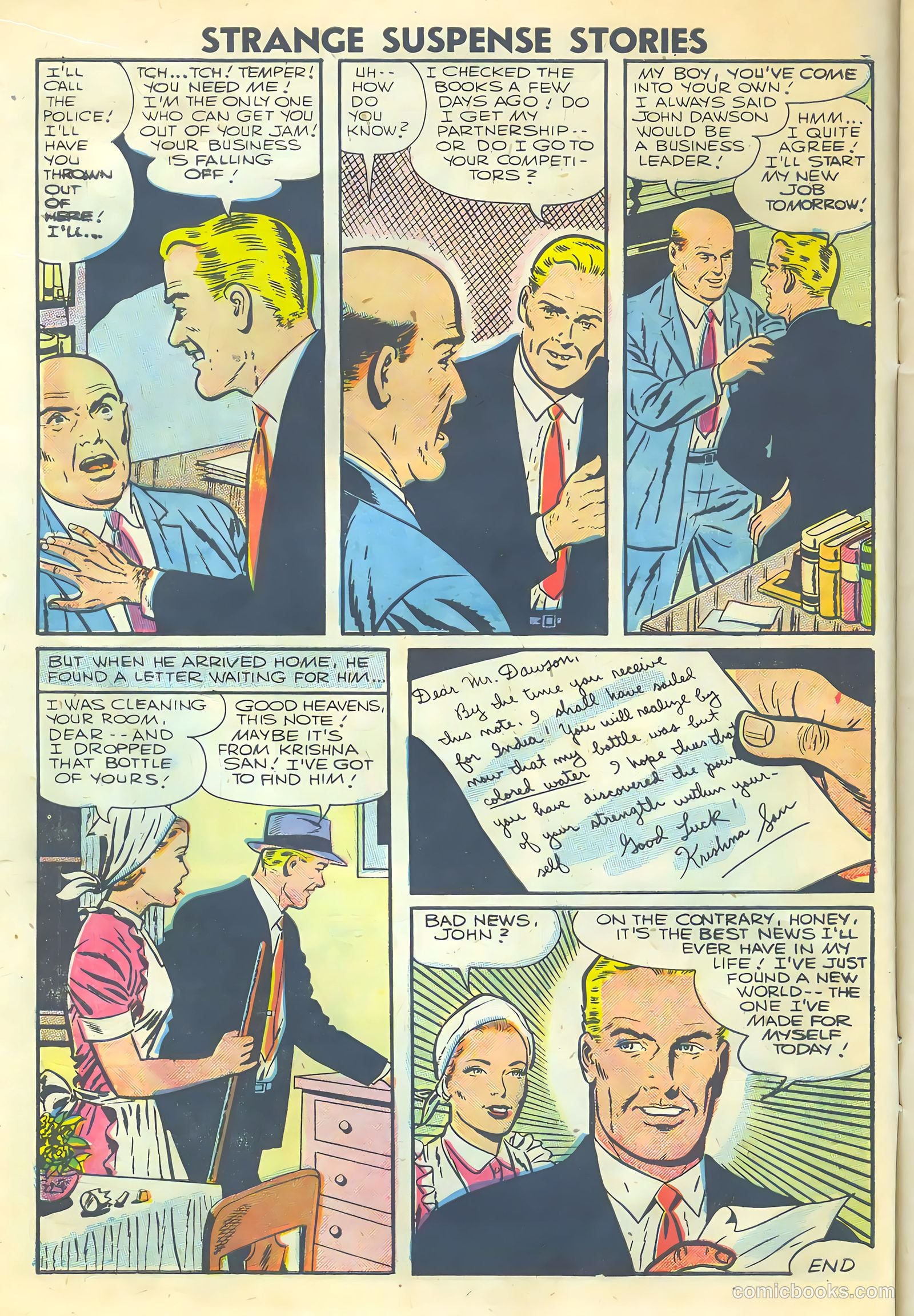 Strange Suspense Stories #30 — page 10 of 36