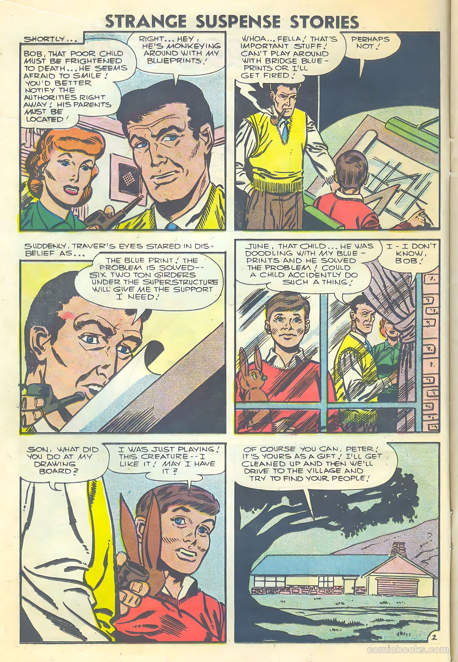 Strange Suspense Stories #30 — page 12 of 36