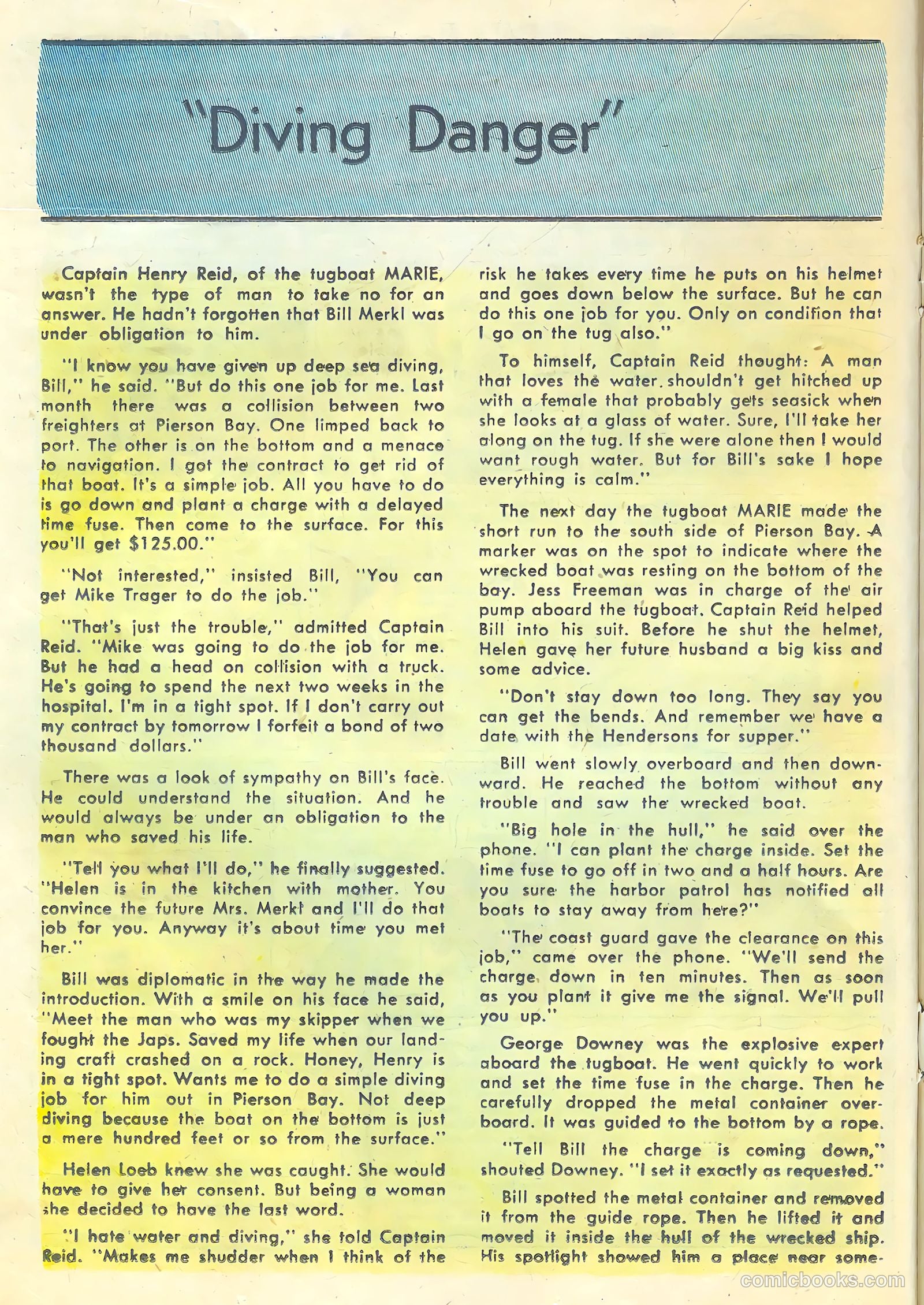 Strange Suspense Stories #30 — page 16 of 36