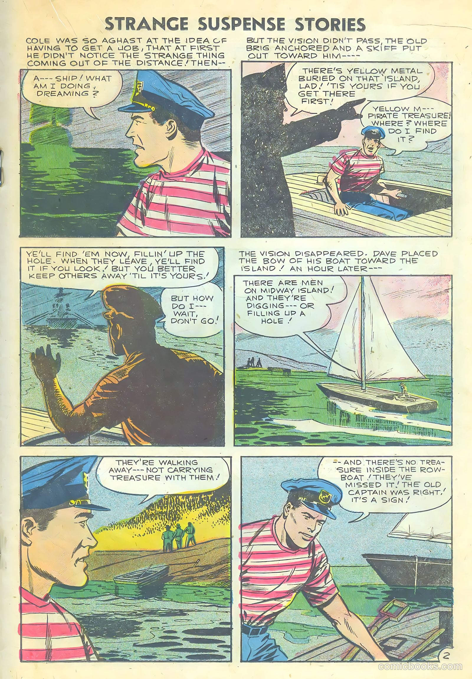 Strange Suspense Stories #30 — page 19 of 36