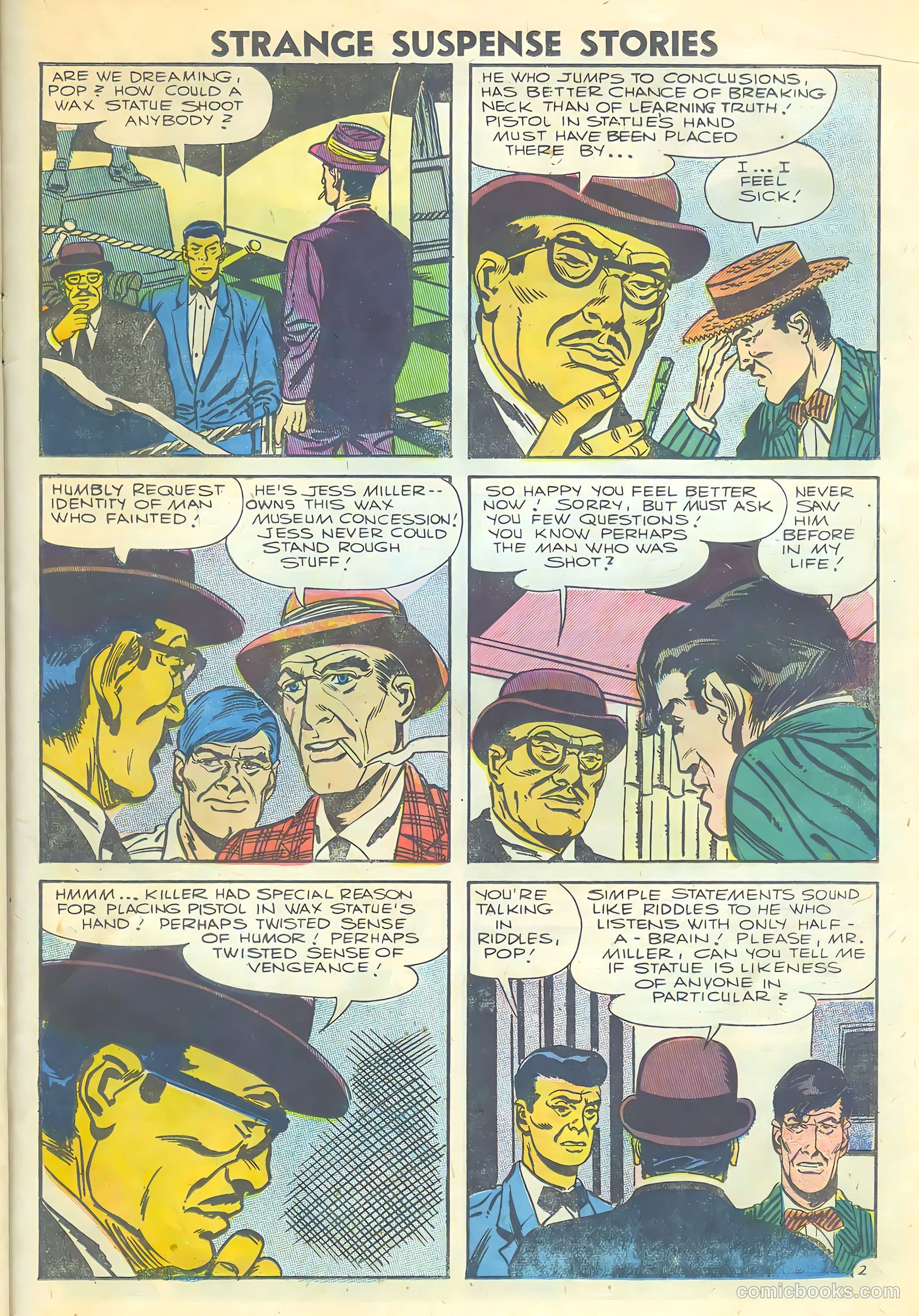 Strange Suspense Stories #30 — page 23 of 36