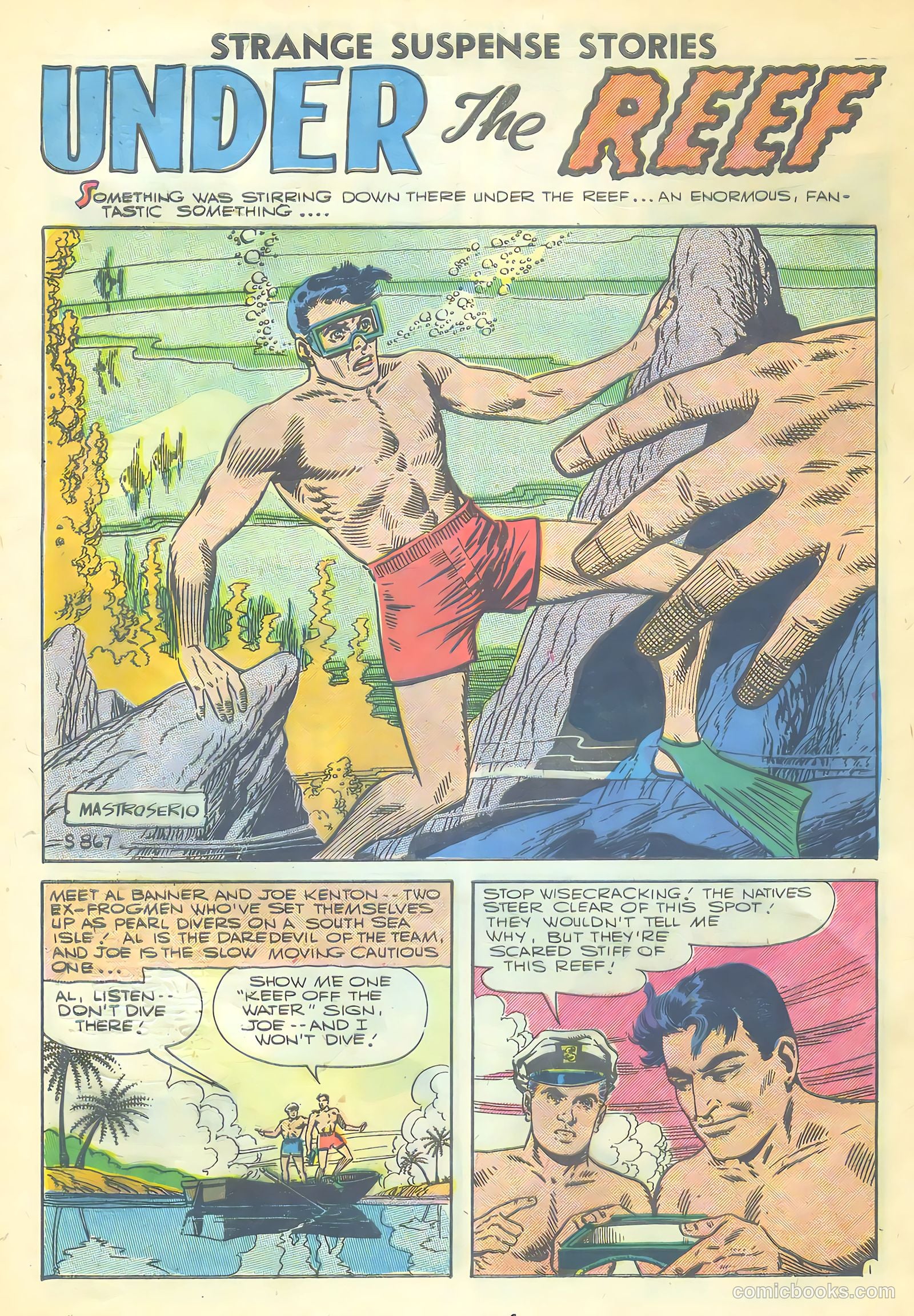 Strange Suspense Stories #30 — page 28 of 36