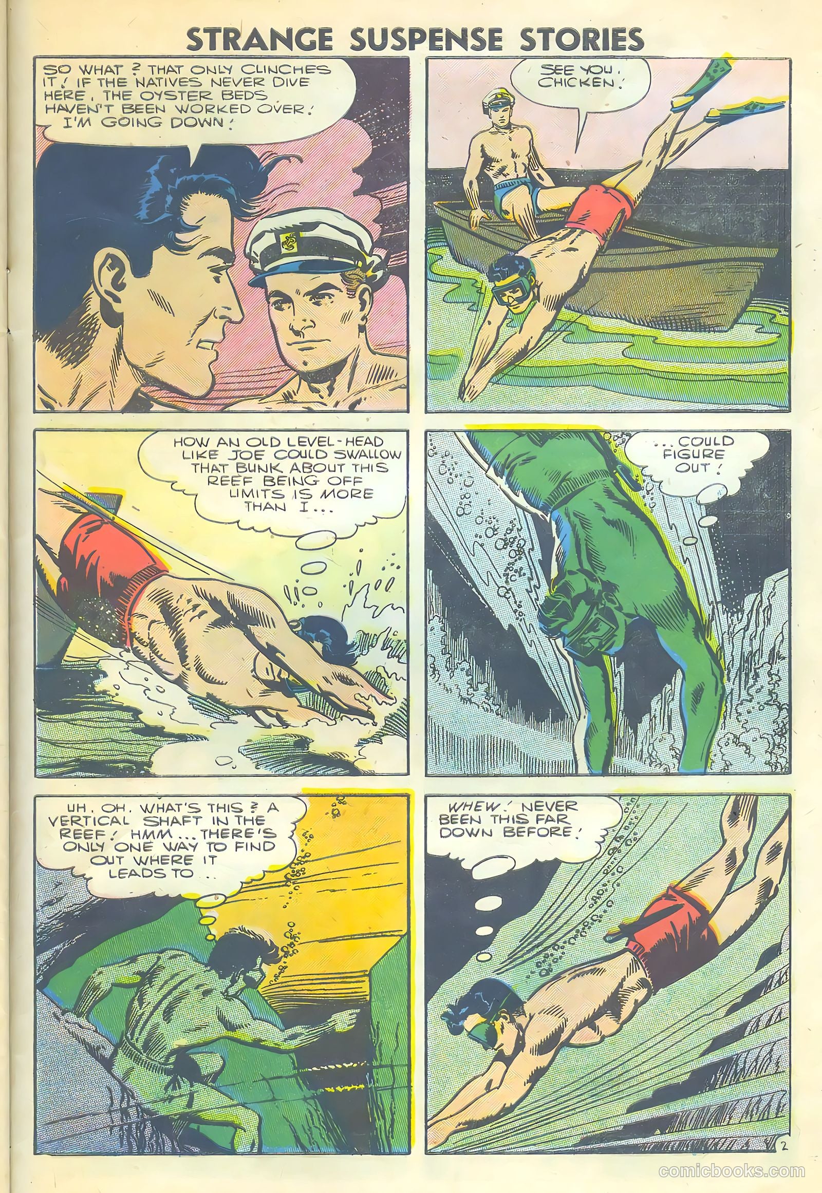 Strange Suspense Stories #30 — page 29 of 36