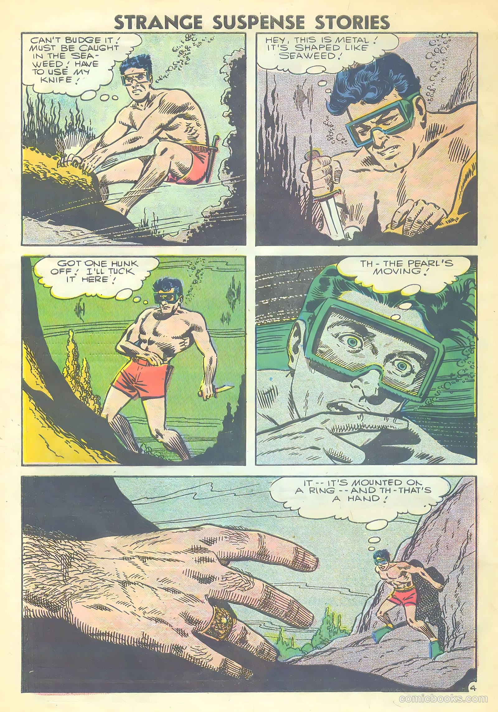 Strange Suspense Stories #30 — page 32 of 36