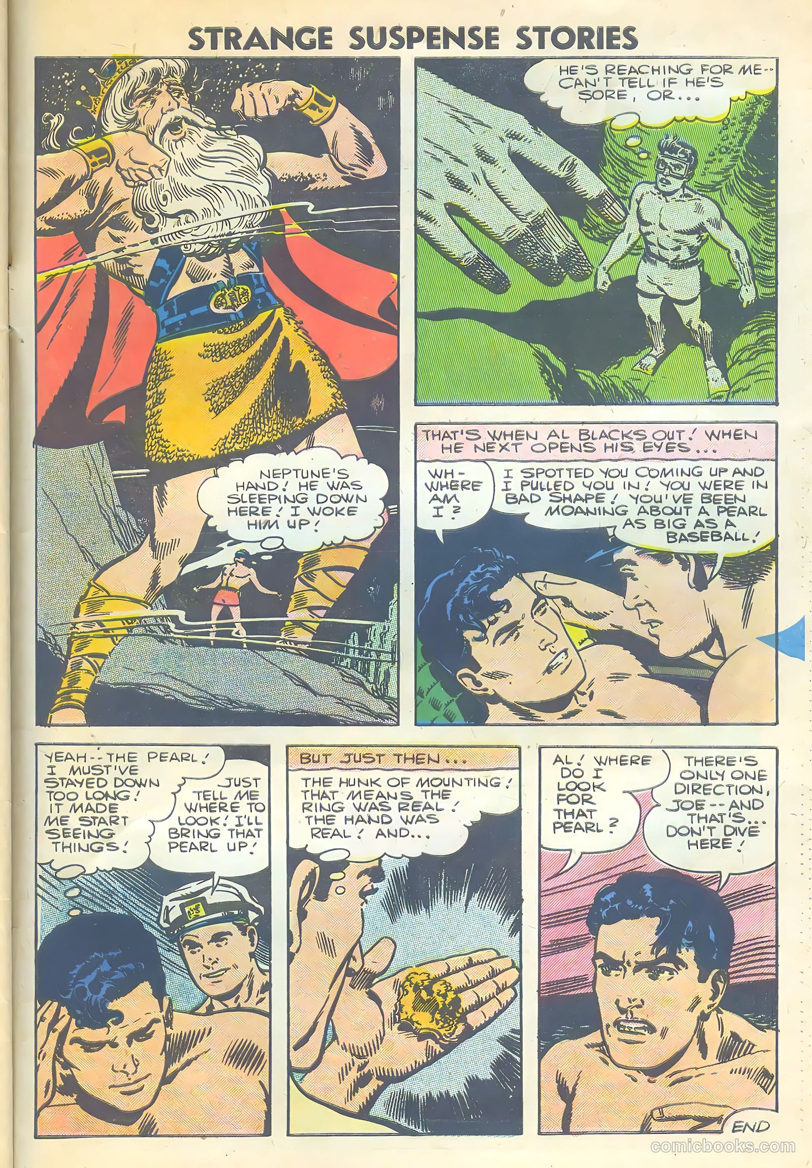 Strange Suspense Stories #30 — page 33 of 36