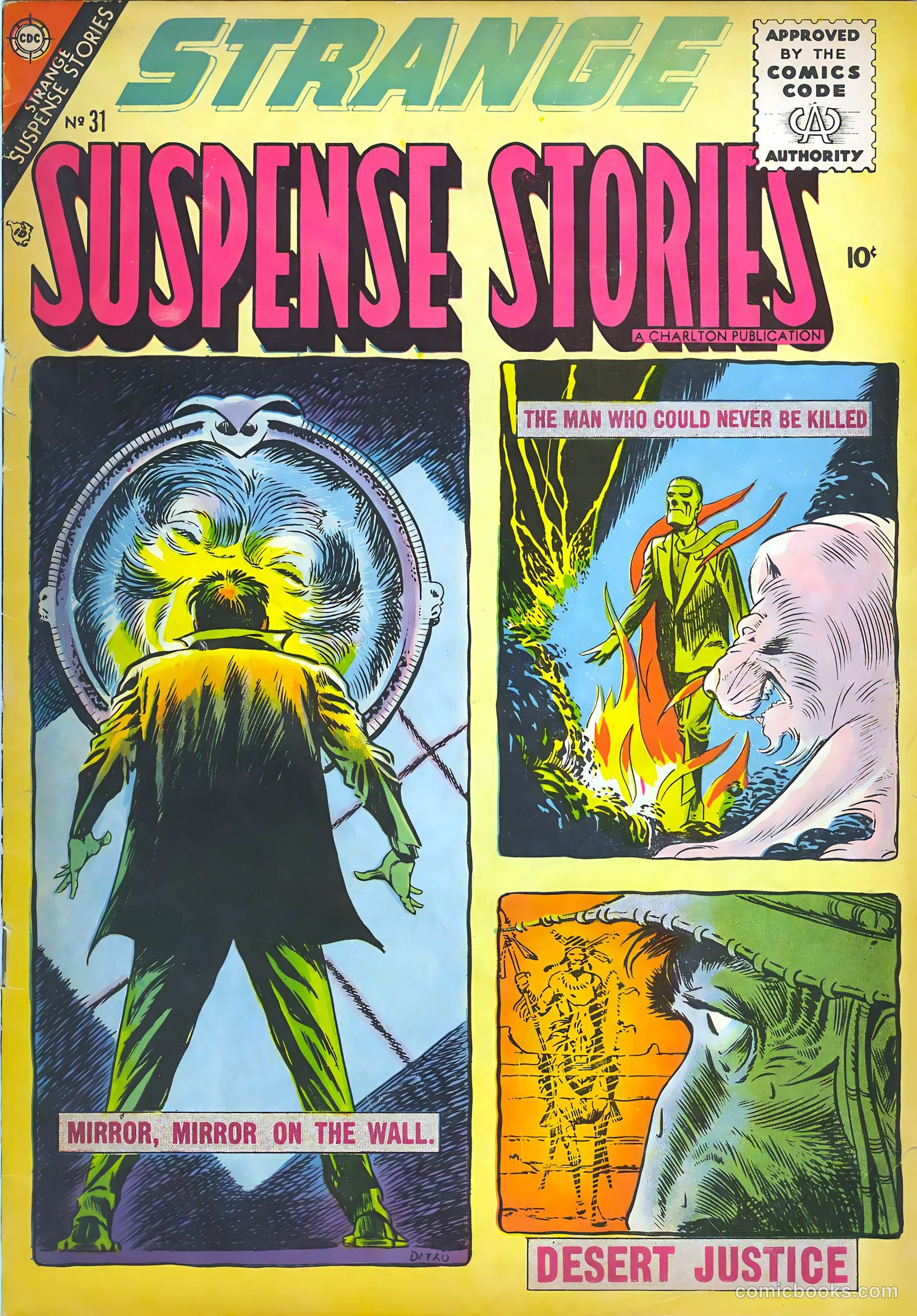 Strange Suspense Stories #31 — page 1 of 36