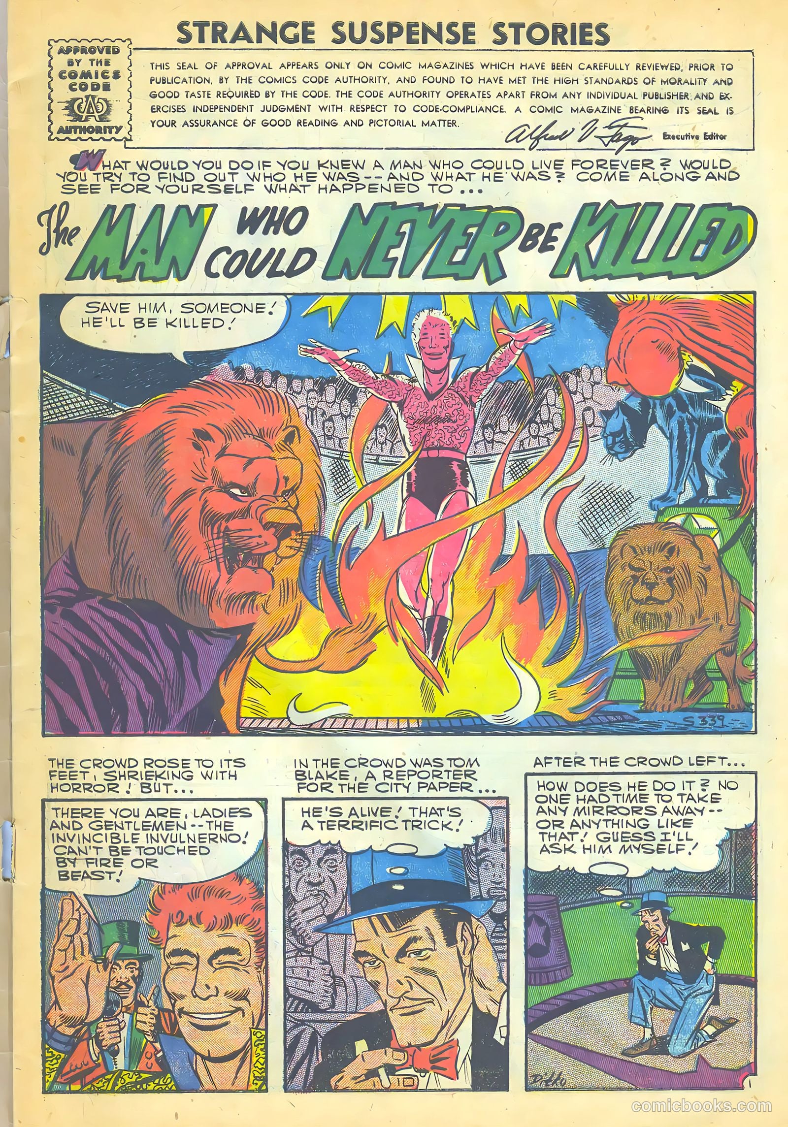 Strange Suspense Stories #31 — page 3 of 36
