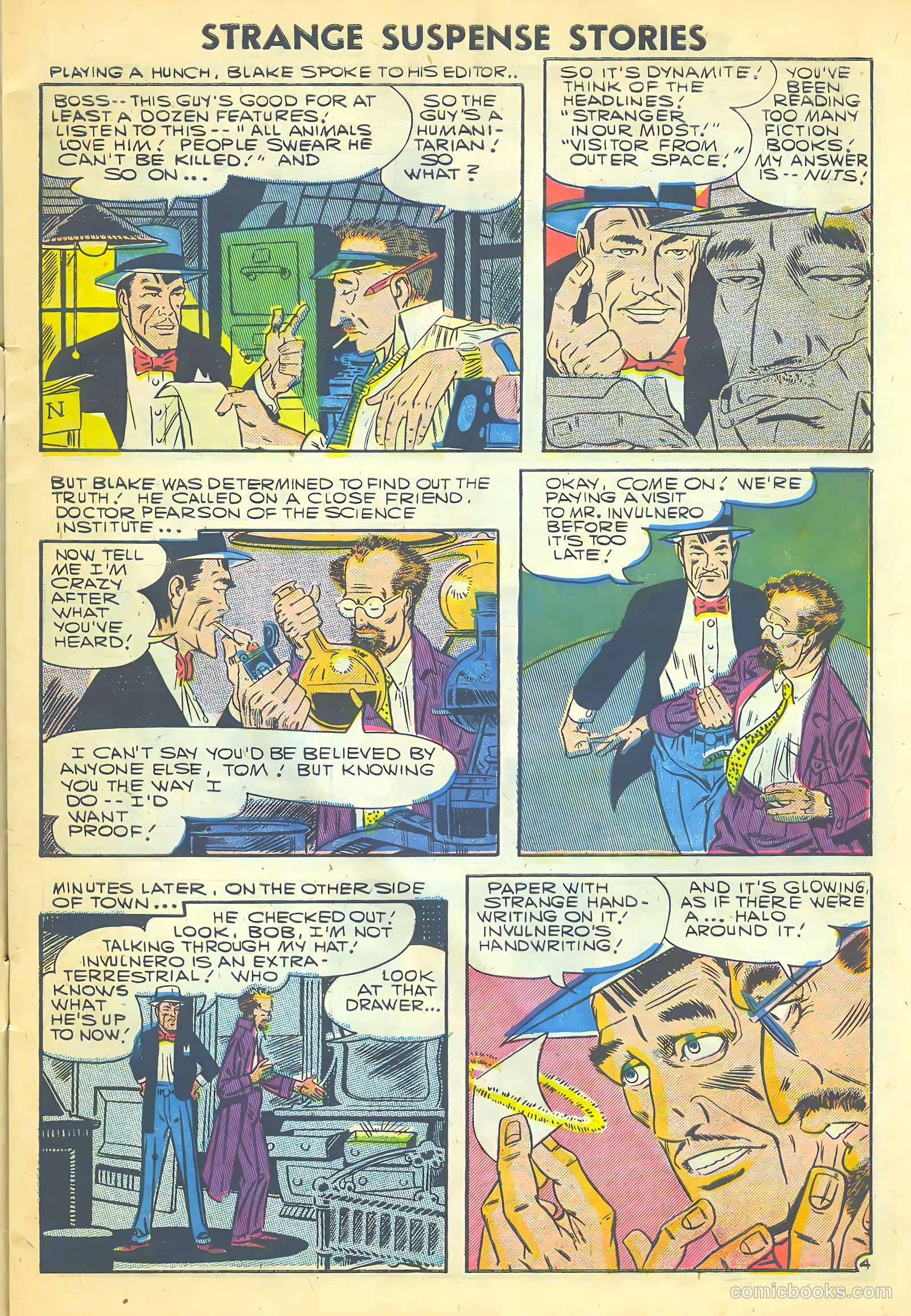 Strange Suspense Stories #31 — page 7 of 36