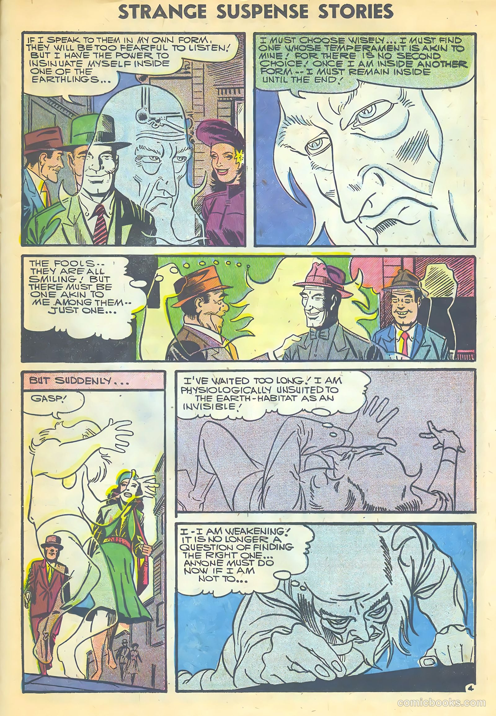 Strange Suspense Stories #31 — page 21 of 36