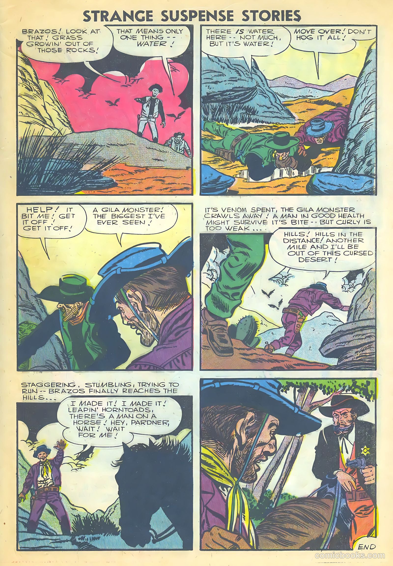 Strange Suspense Stories #31 — page 33 of 36