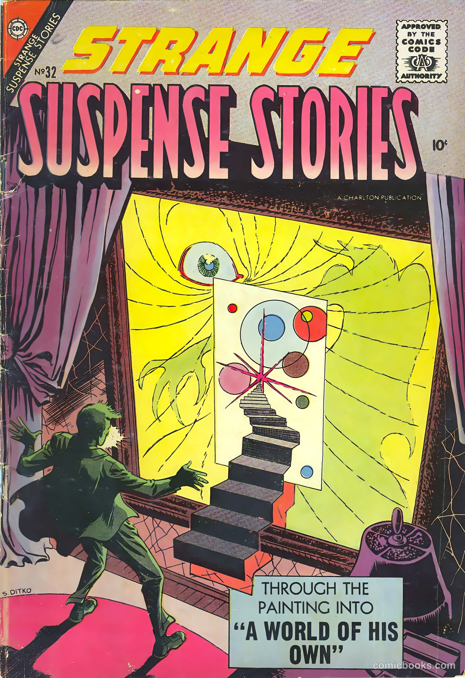 Strange Suspense Stories #32 — page 1 of 36