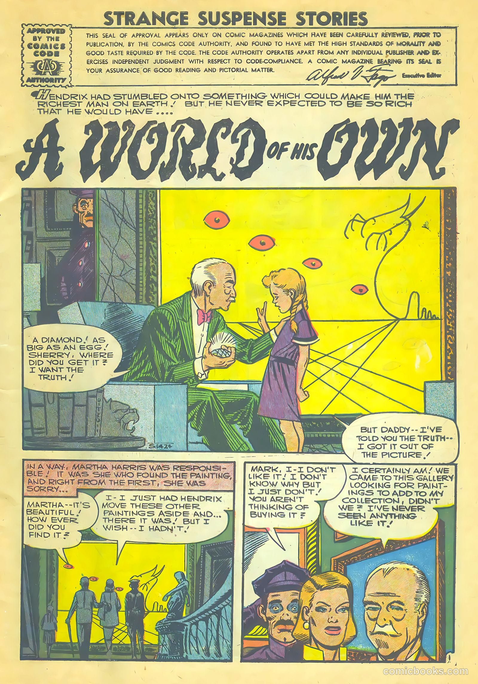 Strange Suspense Stories #32 — page 3 of 36