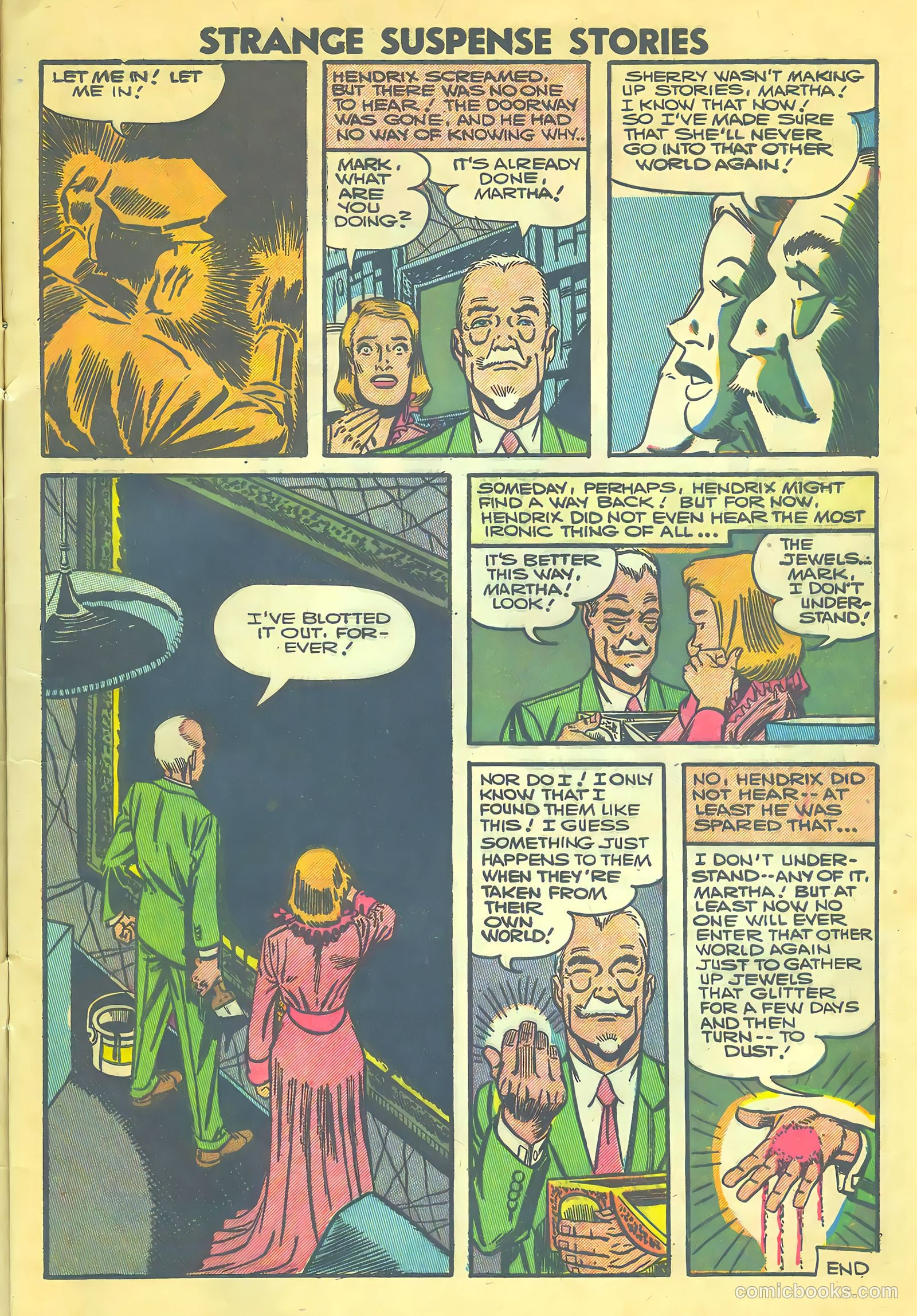 Strange Suspense Stories #32 — page 9 of 36