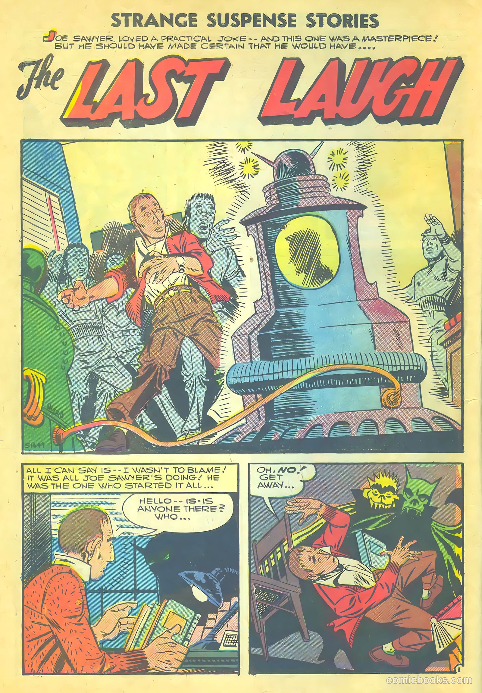 Strange Suspense Stories #32 — page 10 of 36