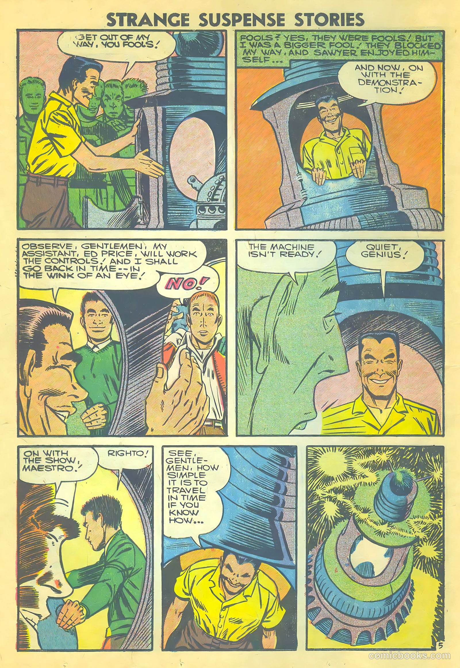 Strange Suspense Stories #32 — page 14 of 36
