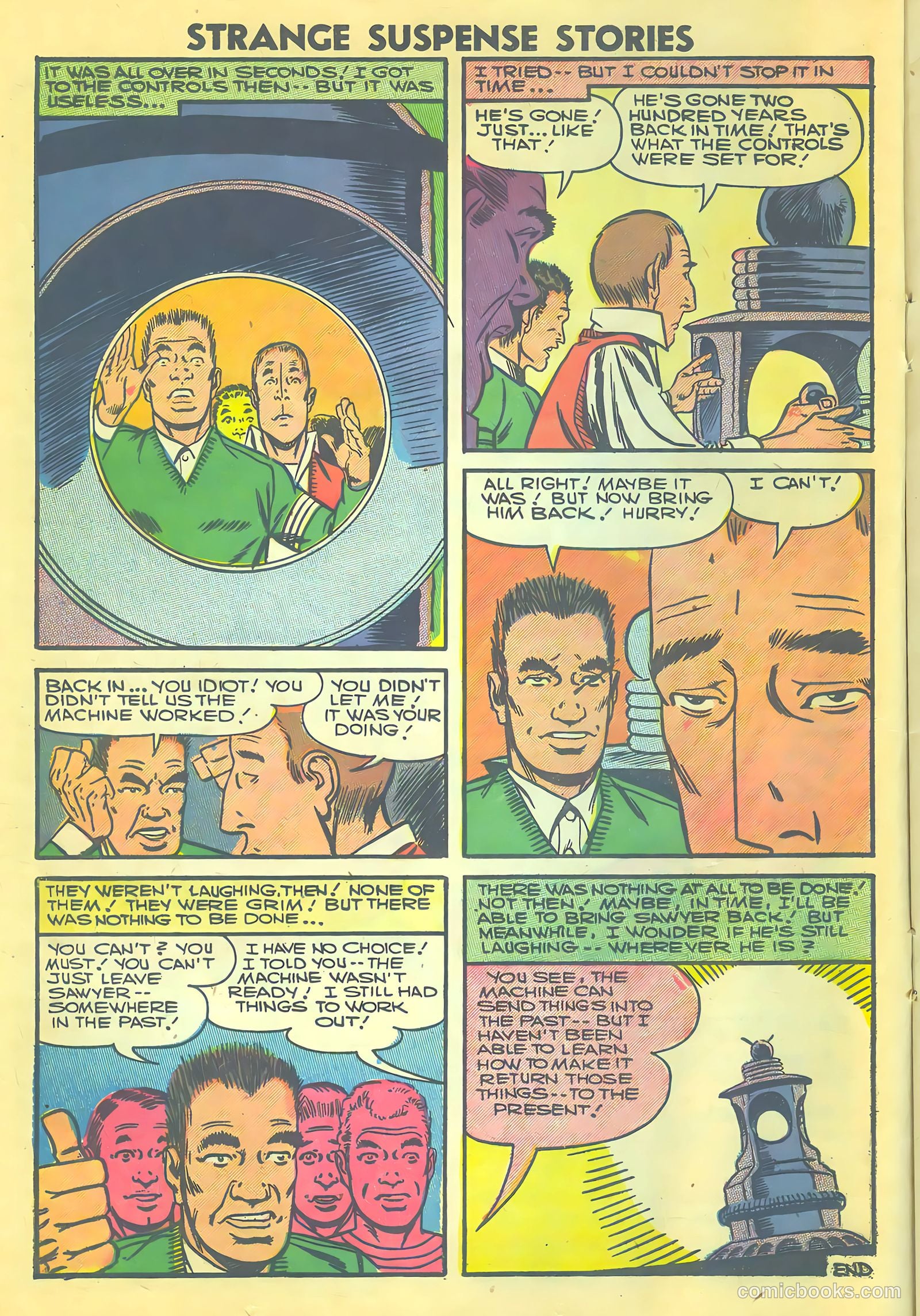 Strange Suspense Stories #32 — page 16 of 36
