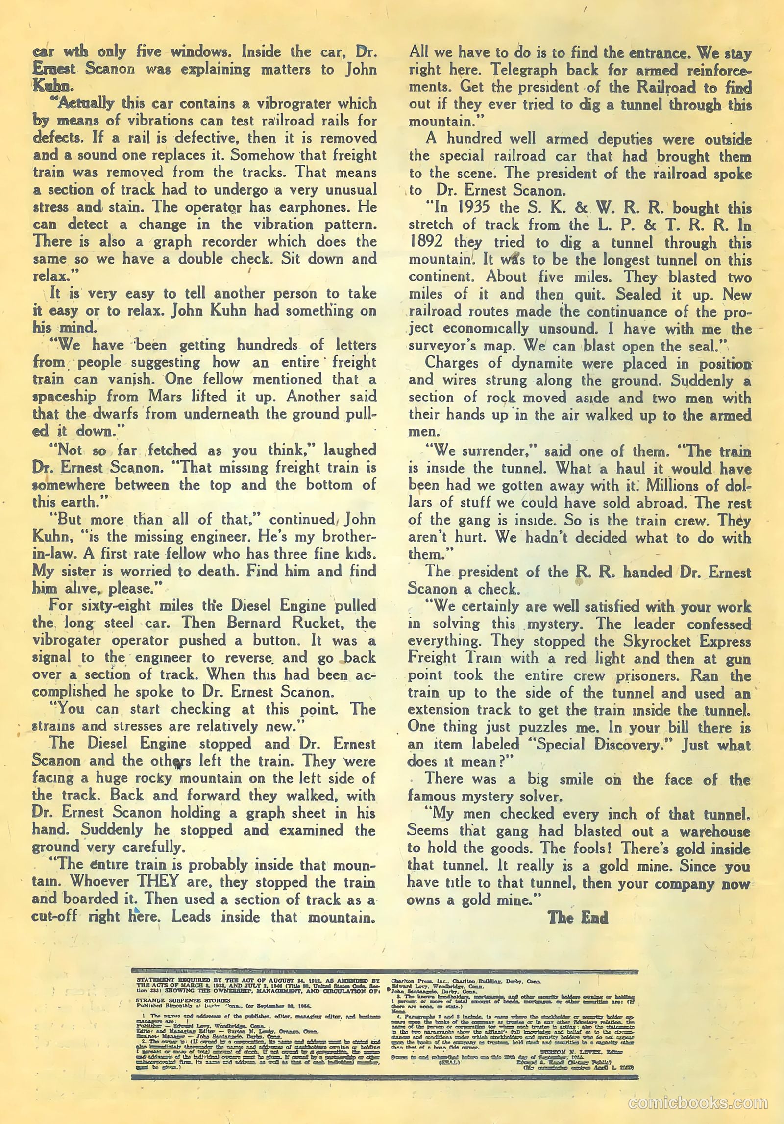 Strange Suspense Stories #32 — page 18 of 36