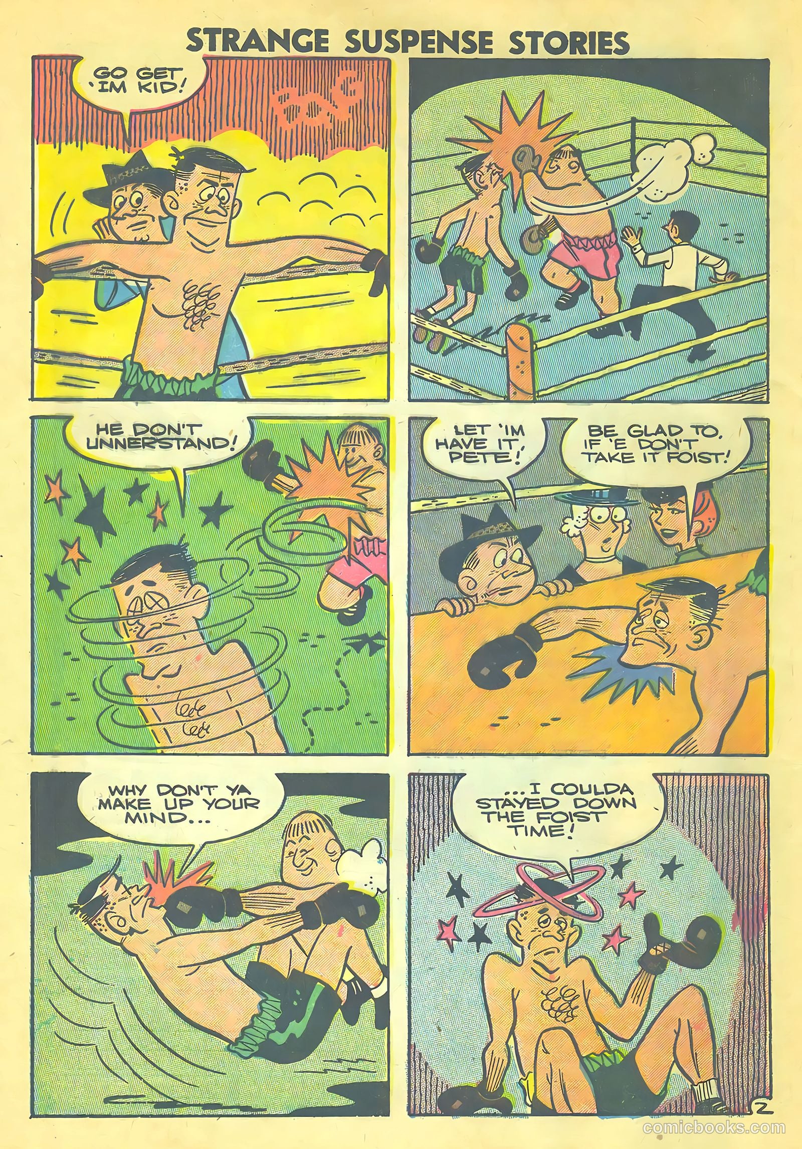 Strange Suspense Stories #32 — page 32 of 36