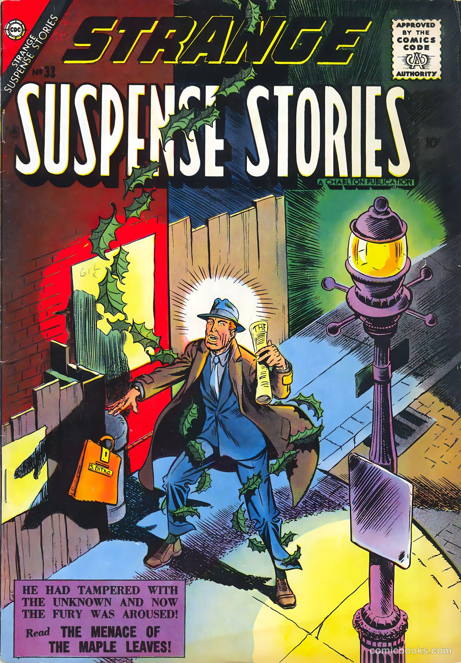 Strange Suspense Stories #33 — page 1 of 36