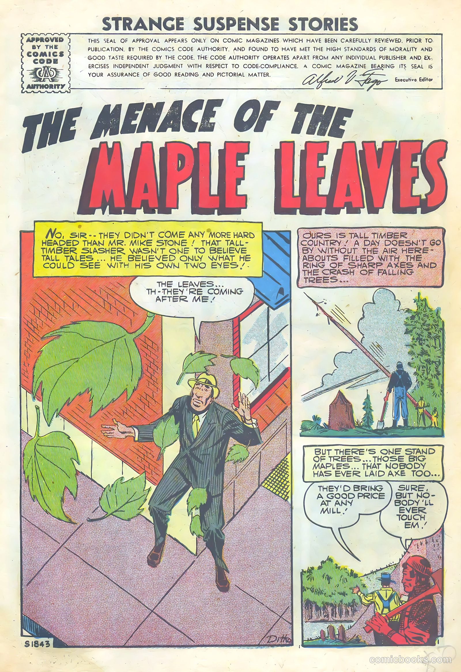 Strange Suspense Stories #33 — page 3 of 36