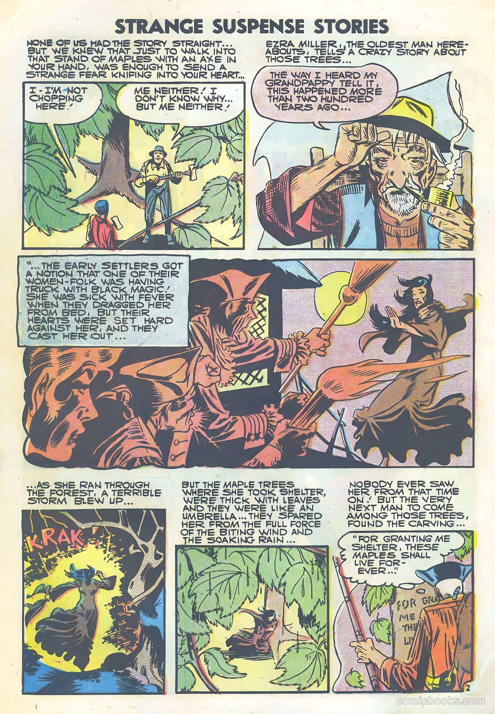 Strange Suspense Stories #33 — page 4 of 36