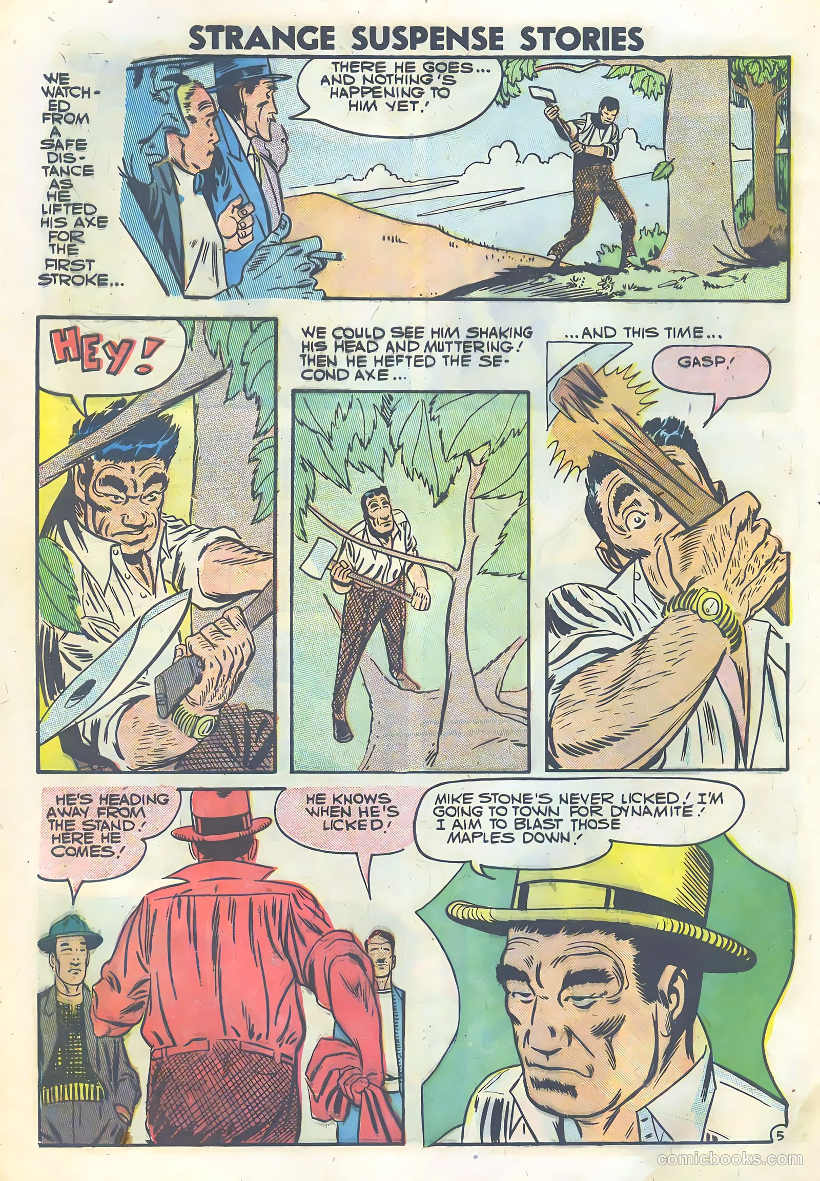 Strange Suspense Stories #33 — page 8 of 36