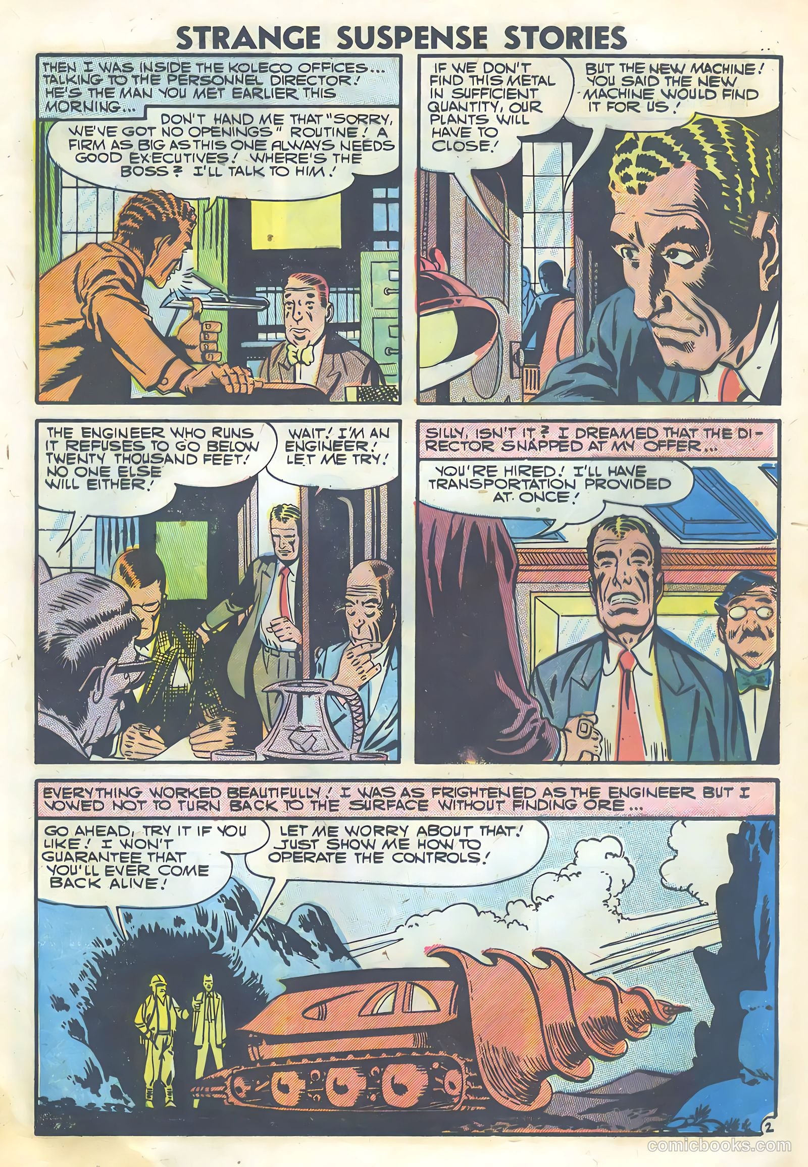 Strange Suspense Stories #33 — page 13 of 36