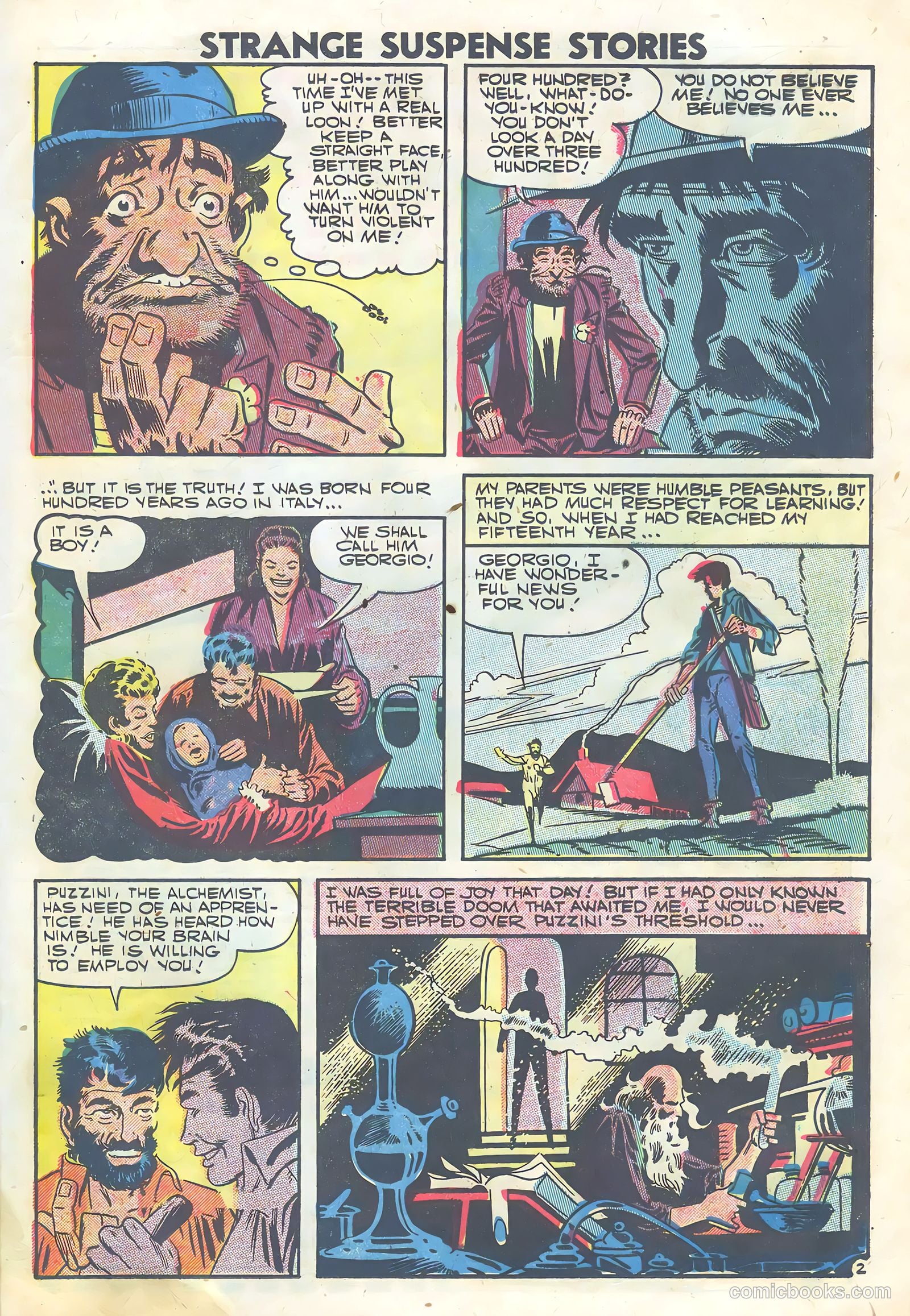 Strange Suspense Stories #33 — page 21 of 36