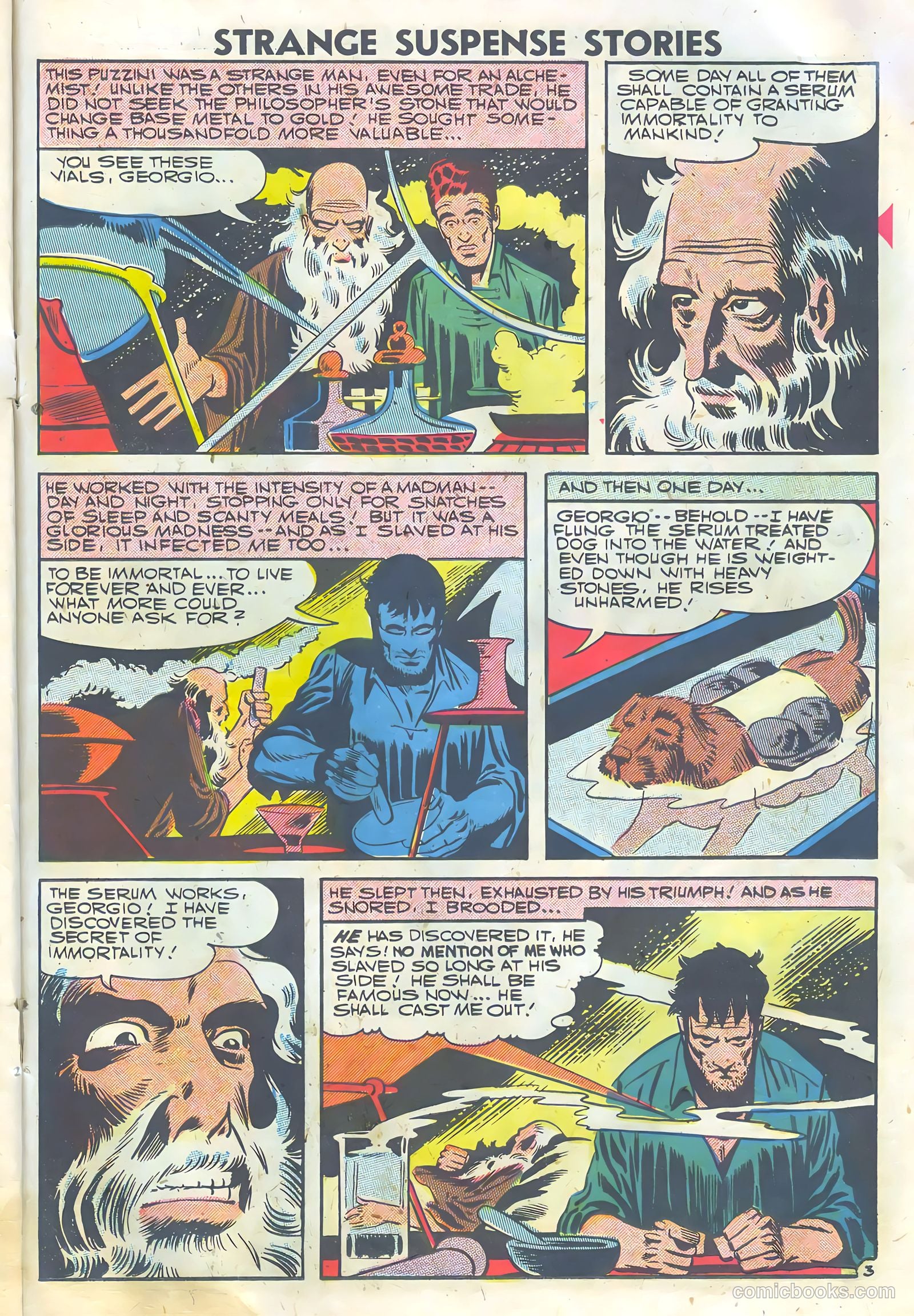 Strange Suspense Stories #33 — page 23 of 36