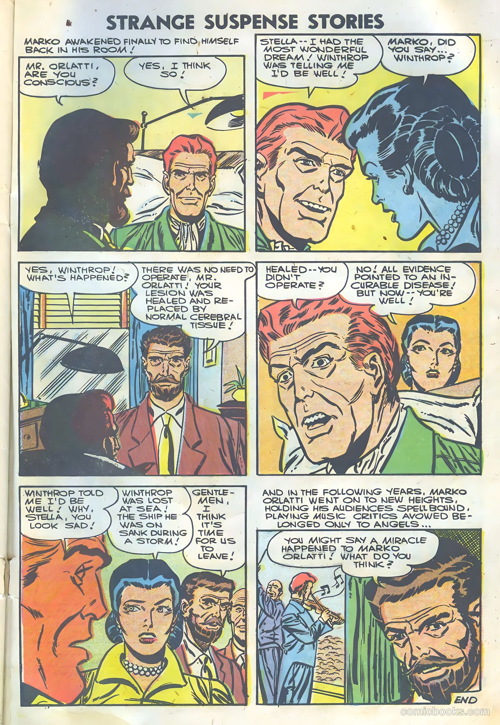 Strange Suspense Stories #33 — page 33 of 36