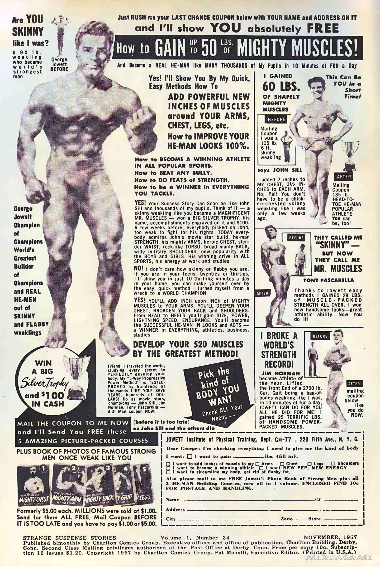 Strange Suspense Stories #34 — page 2 of 36