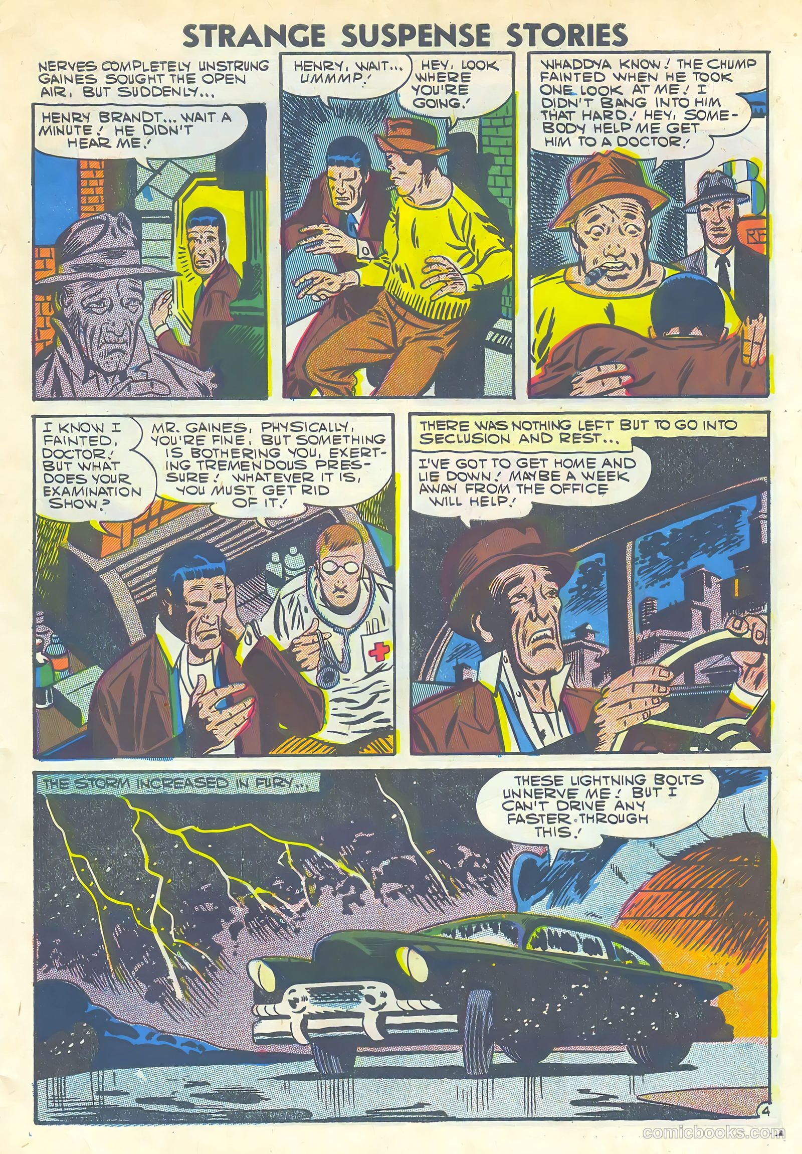 Strange Suspense Stories #34 — page 7 of 36