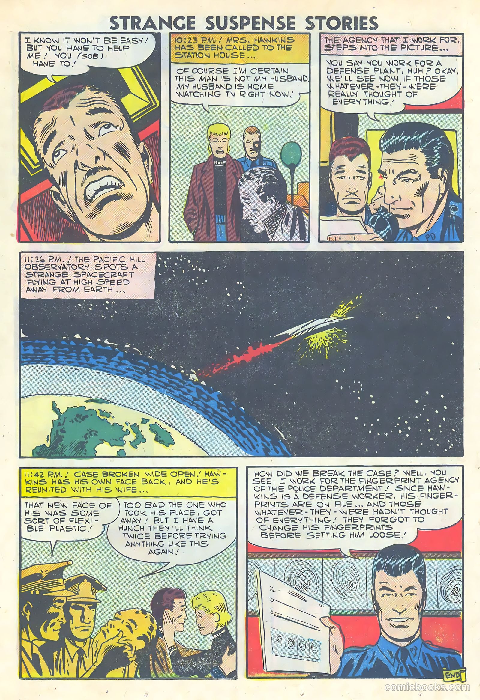 Strange Suspense Stories #34 — page 13 of 36