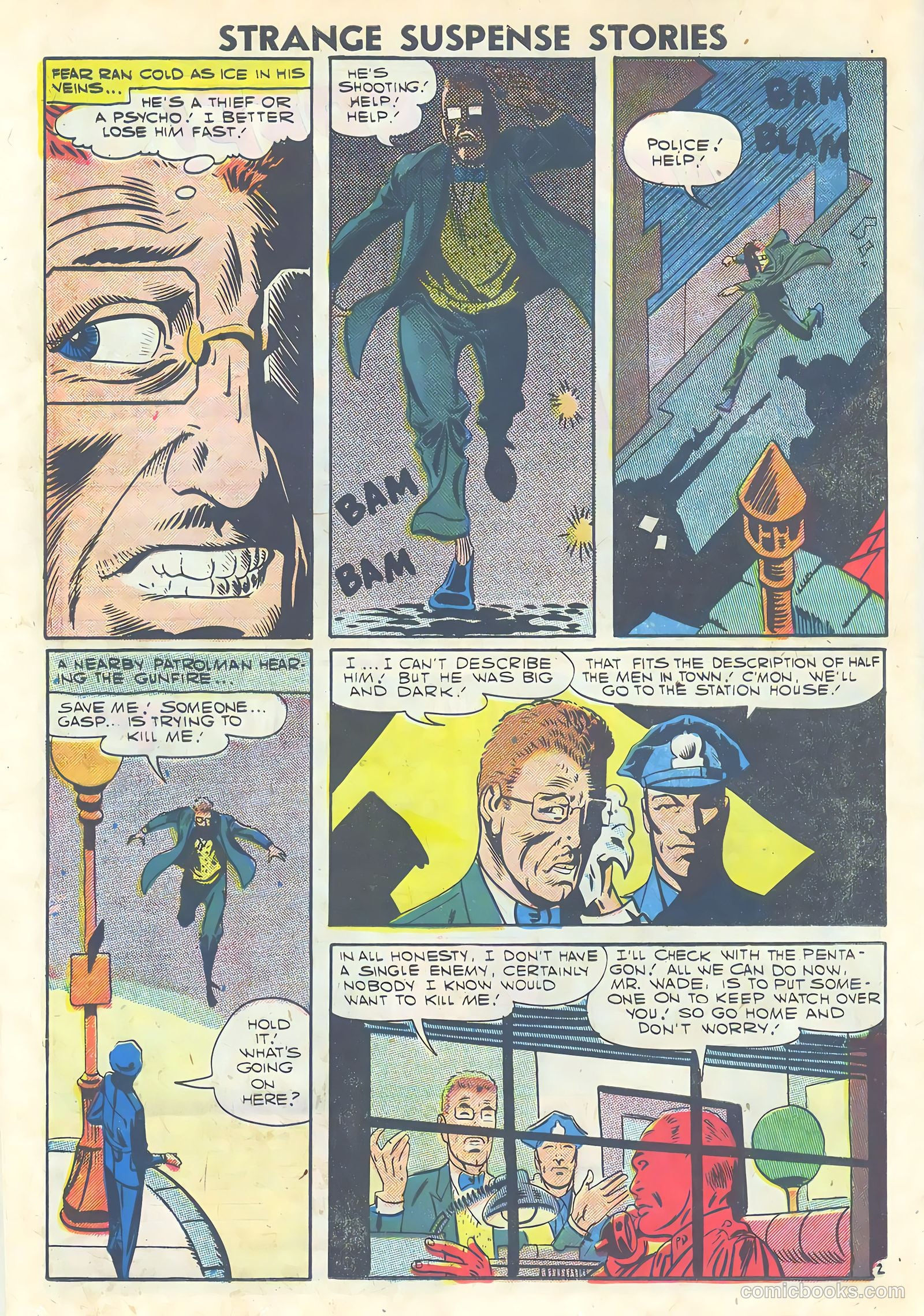 Strange Suspense Stories #34 — page 16 of 36