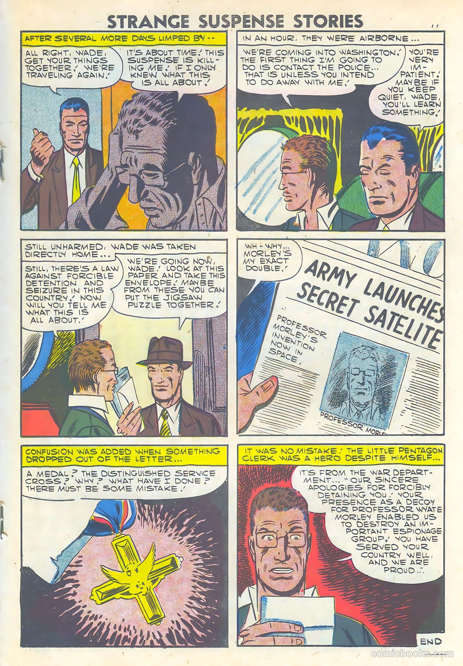 Strange Suspense Stories #34 — page 19 of 36