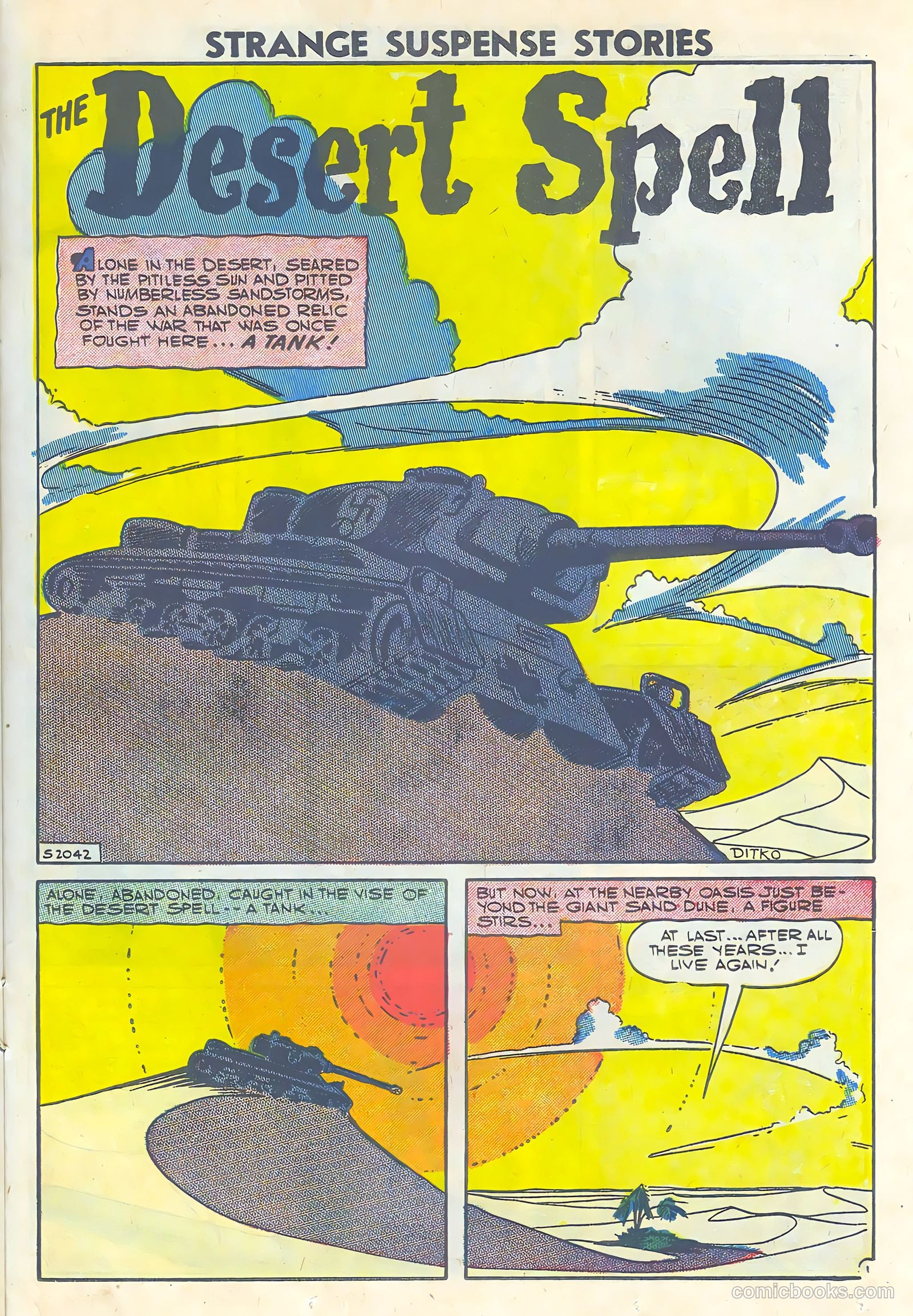 Strange Suspense Stories #34 — page 23 of 36