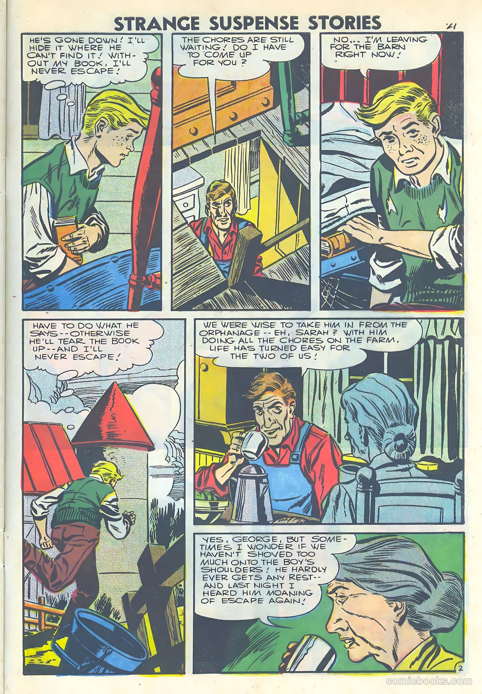 Strange Suspense Stories #34 — page 29 of 36