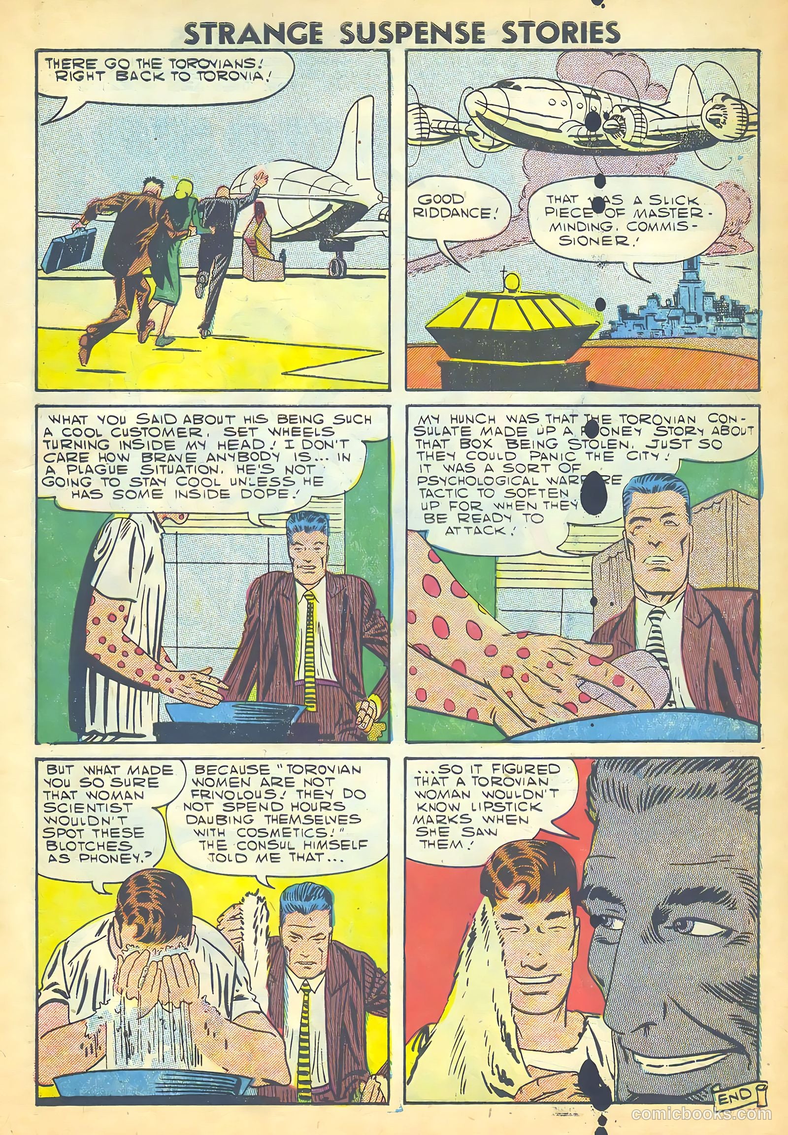 Strange Suspense Stories #35 — page 27 of 36