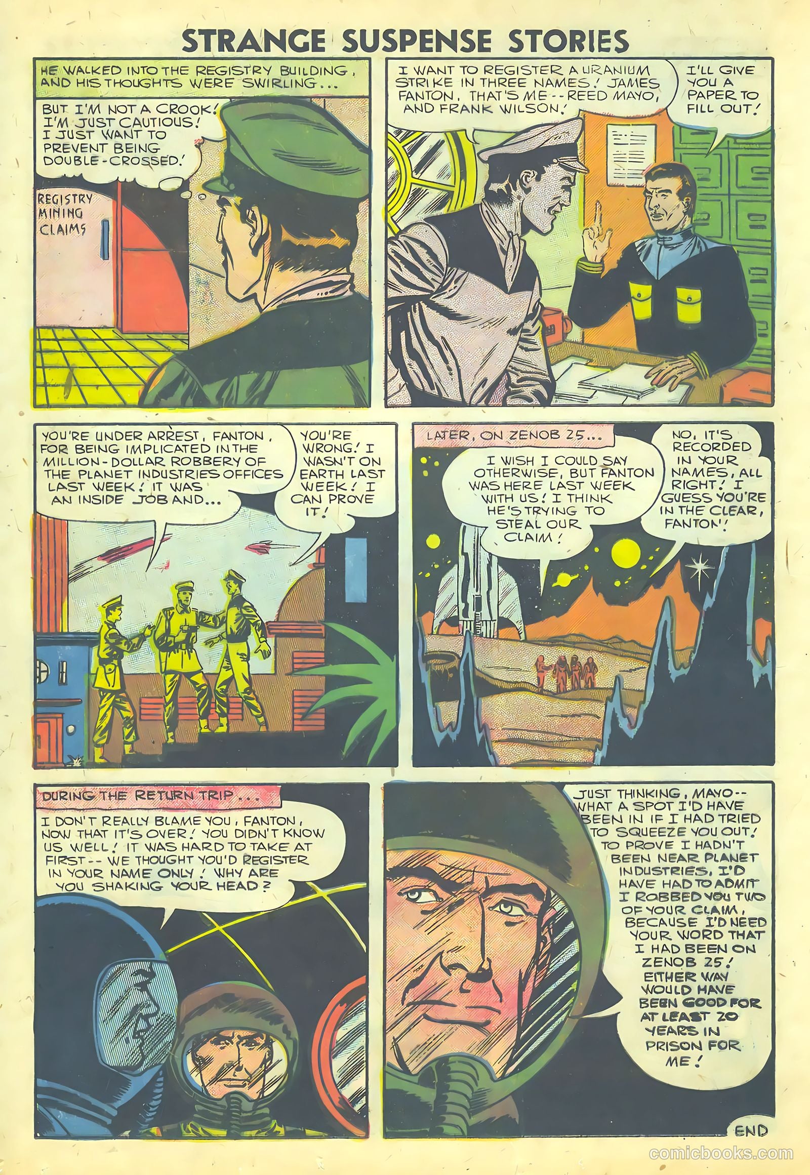 Strange Suspense Stories #36 — page 20 of 68