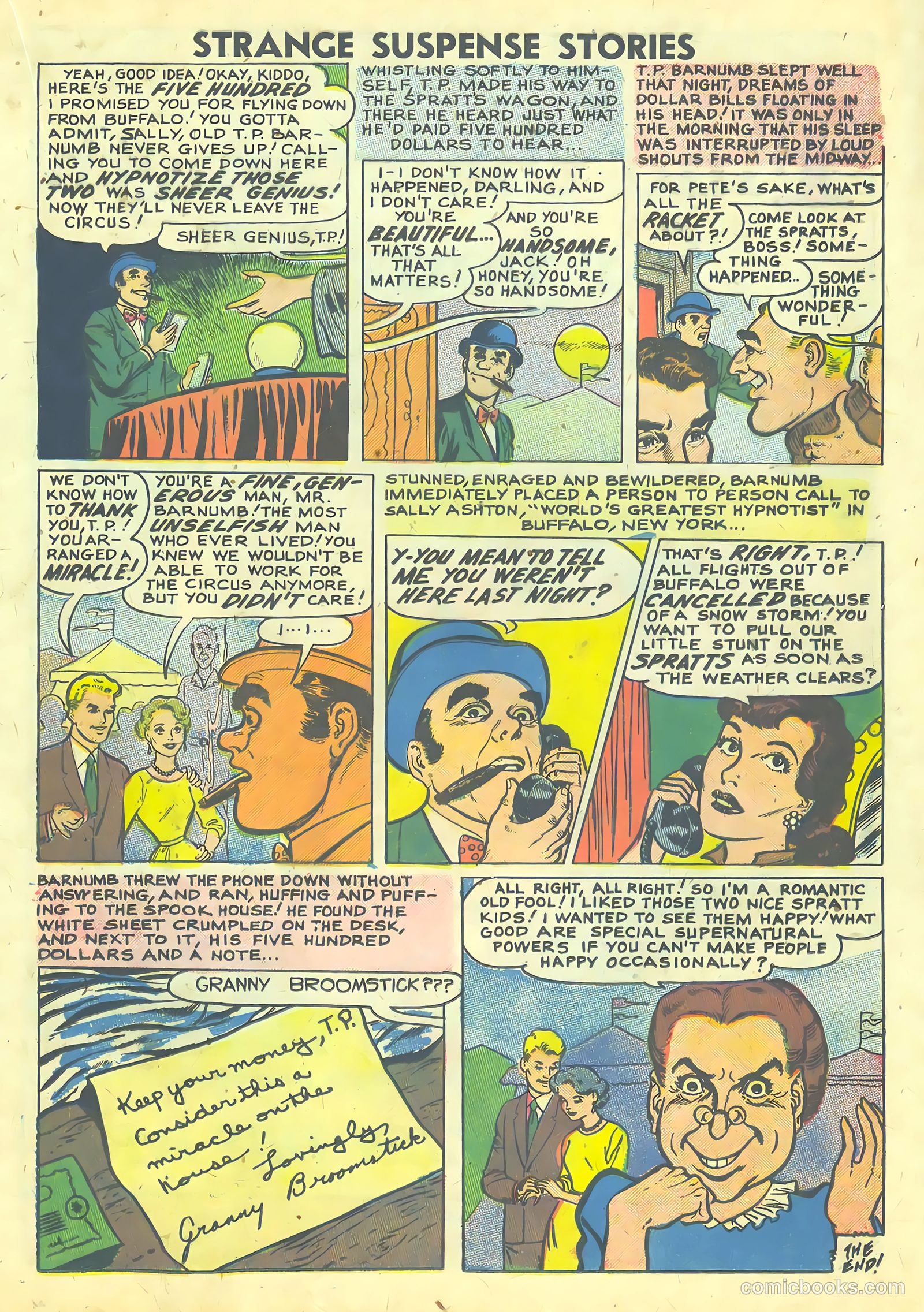 Strange Suspense Stories #36 — page 33 of 68