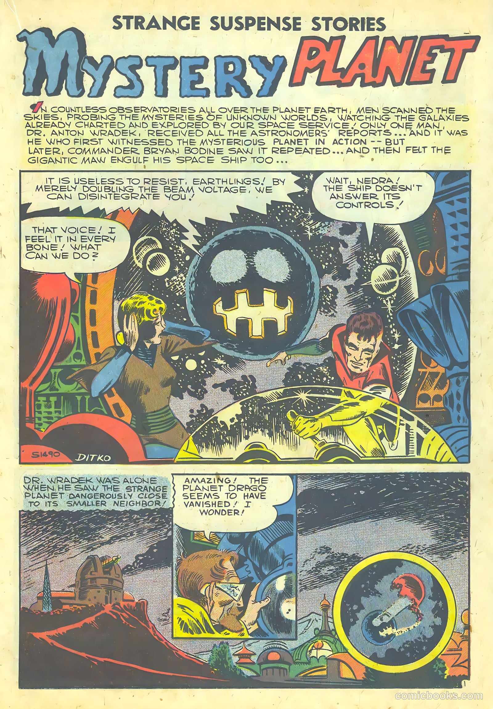 Strange Suspense Stories #36 — page 35 of 68