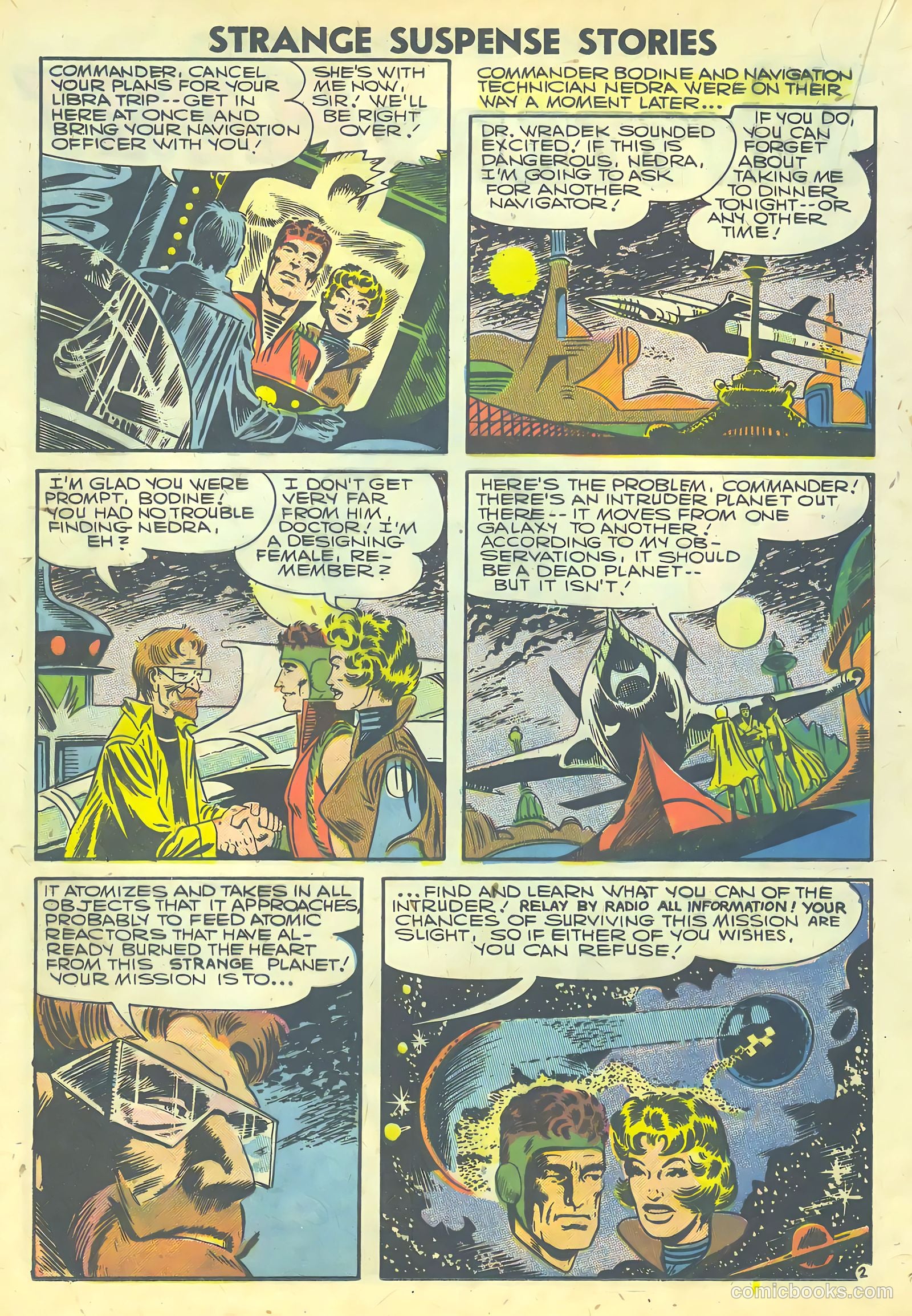 Strange Suspense Stories #36 — page 36 of 68
