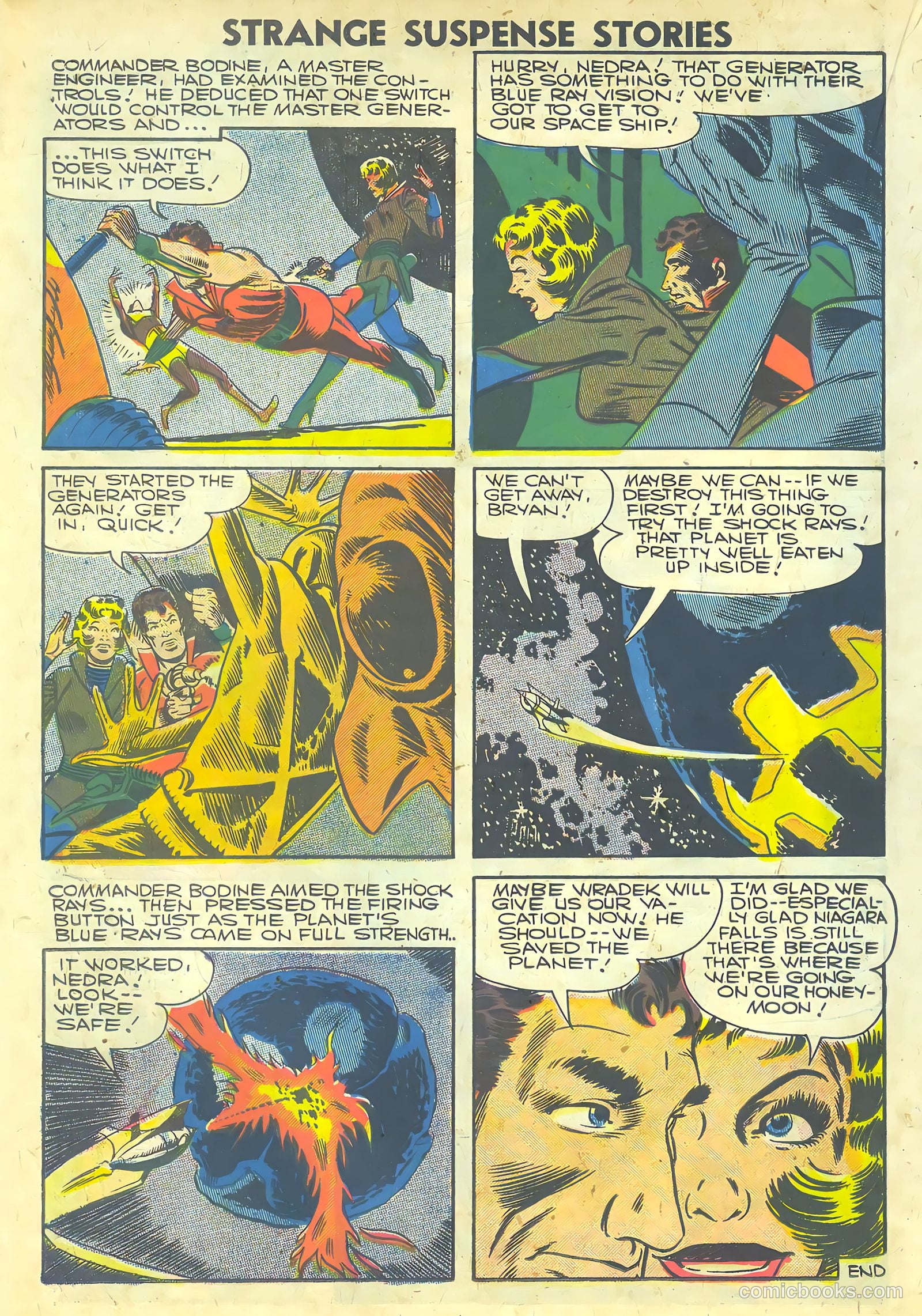 Strange Suspense Stories #36 — page 40 of 68