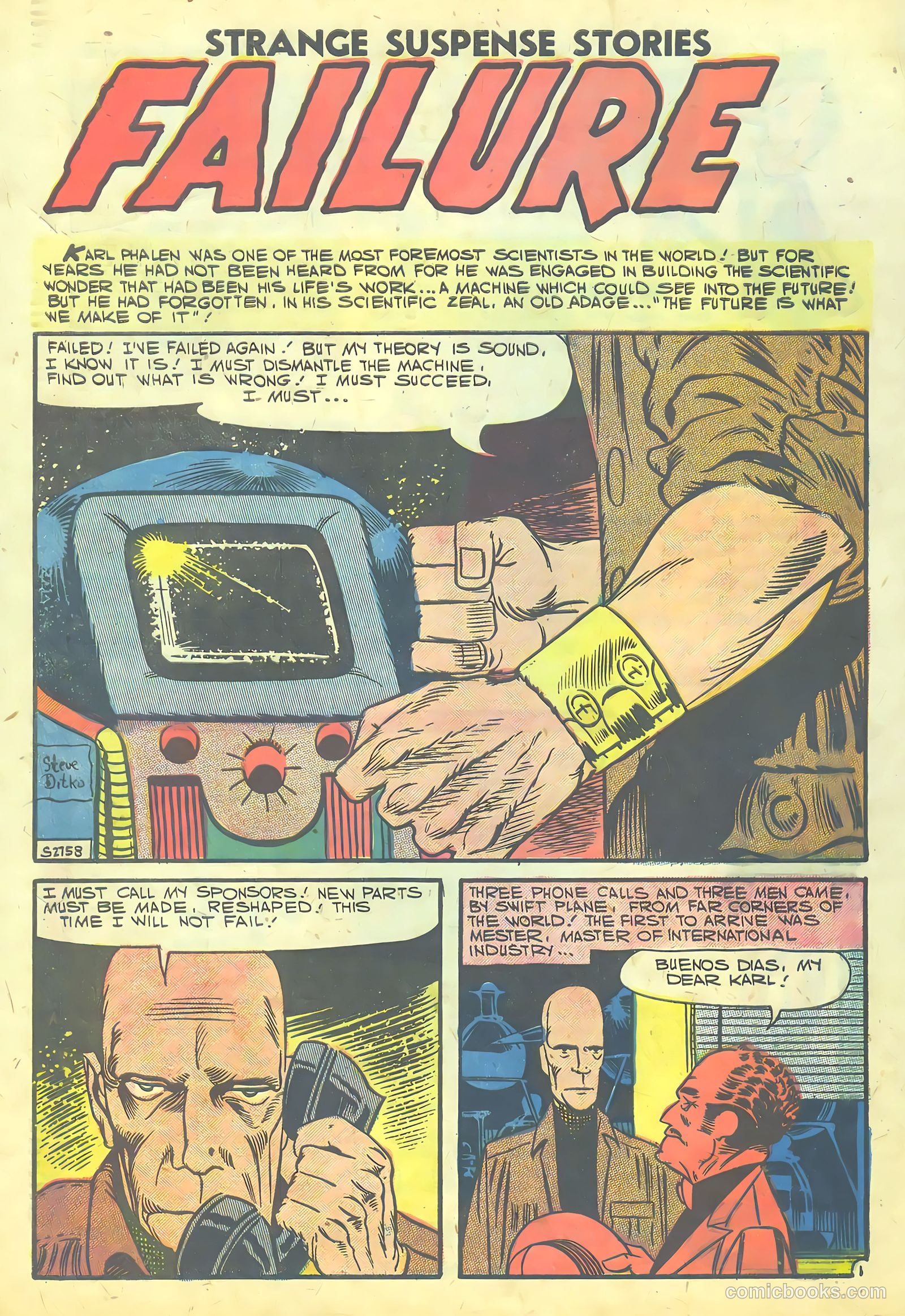 Strange Suspense Stories #36 — page 54 of 68