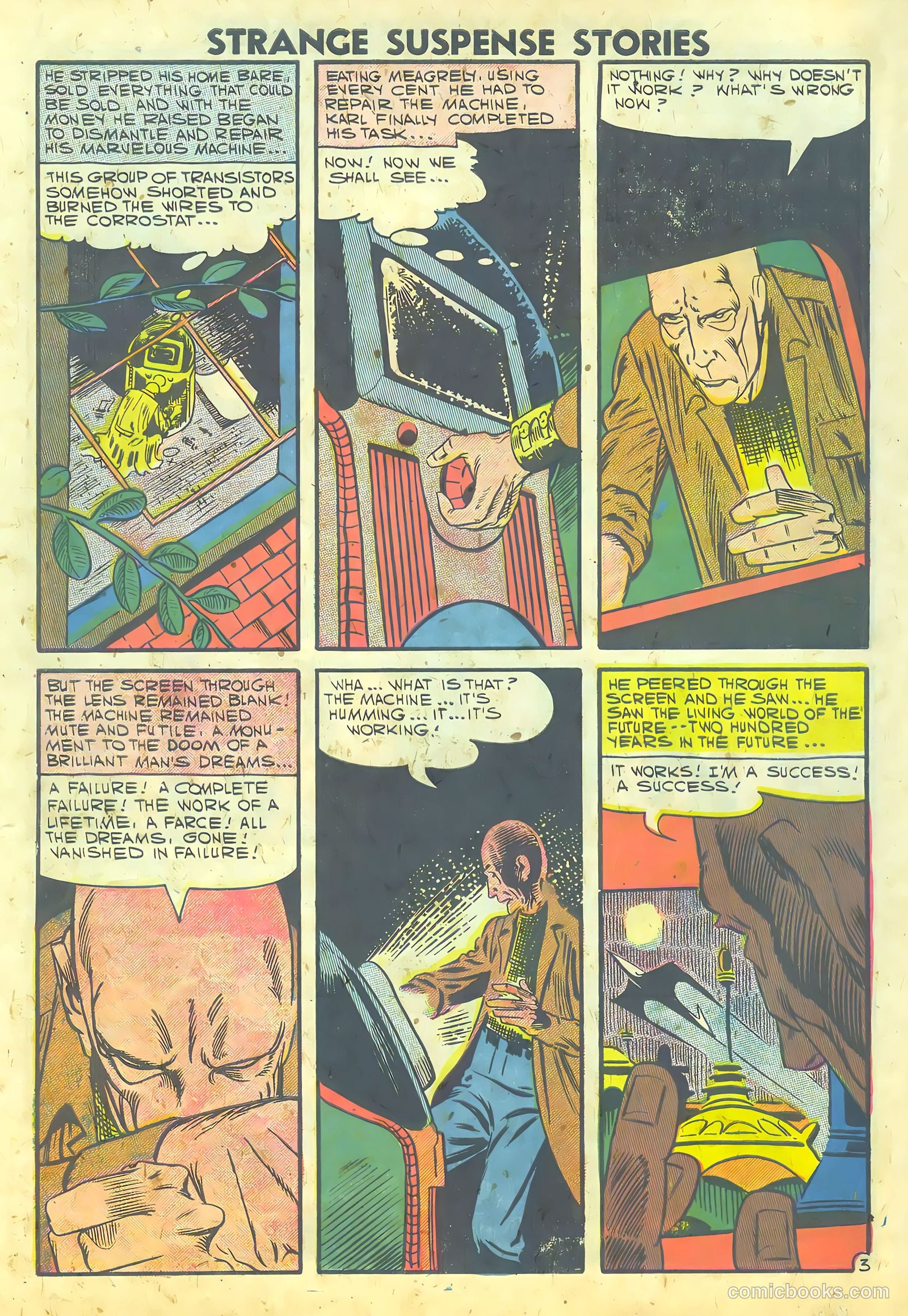 Strange Suspense Stories #36 — page 56 of 68