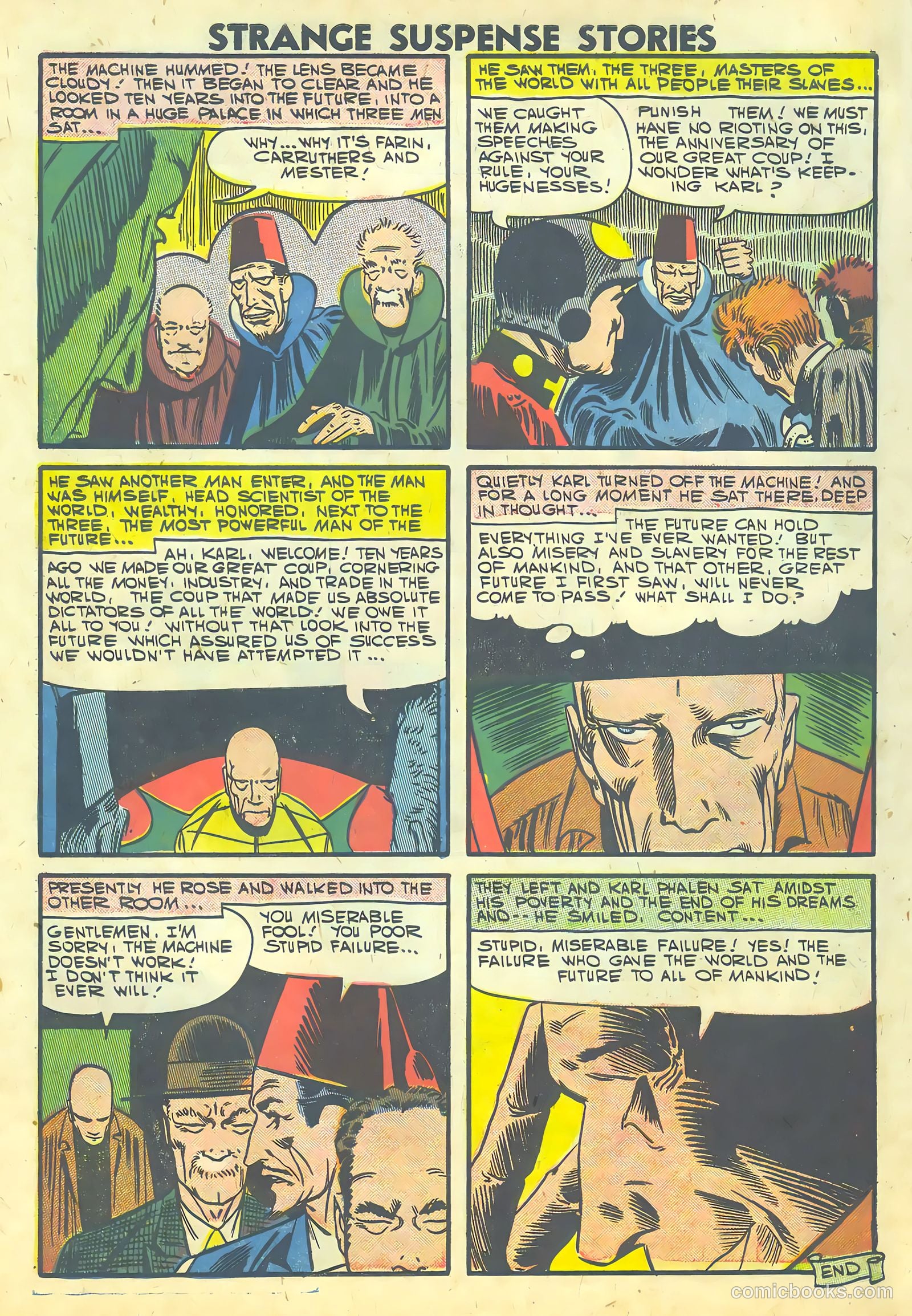 Strange Suspense Stories #36 — page 58 of 68